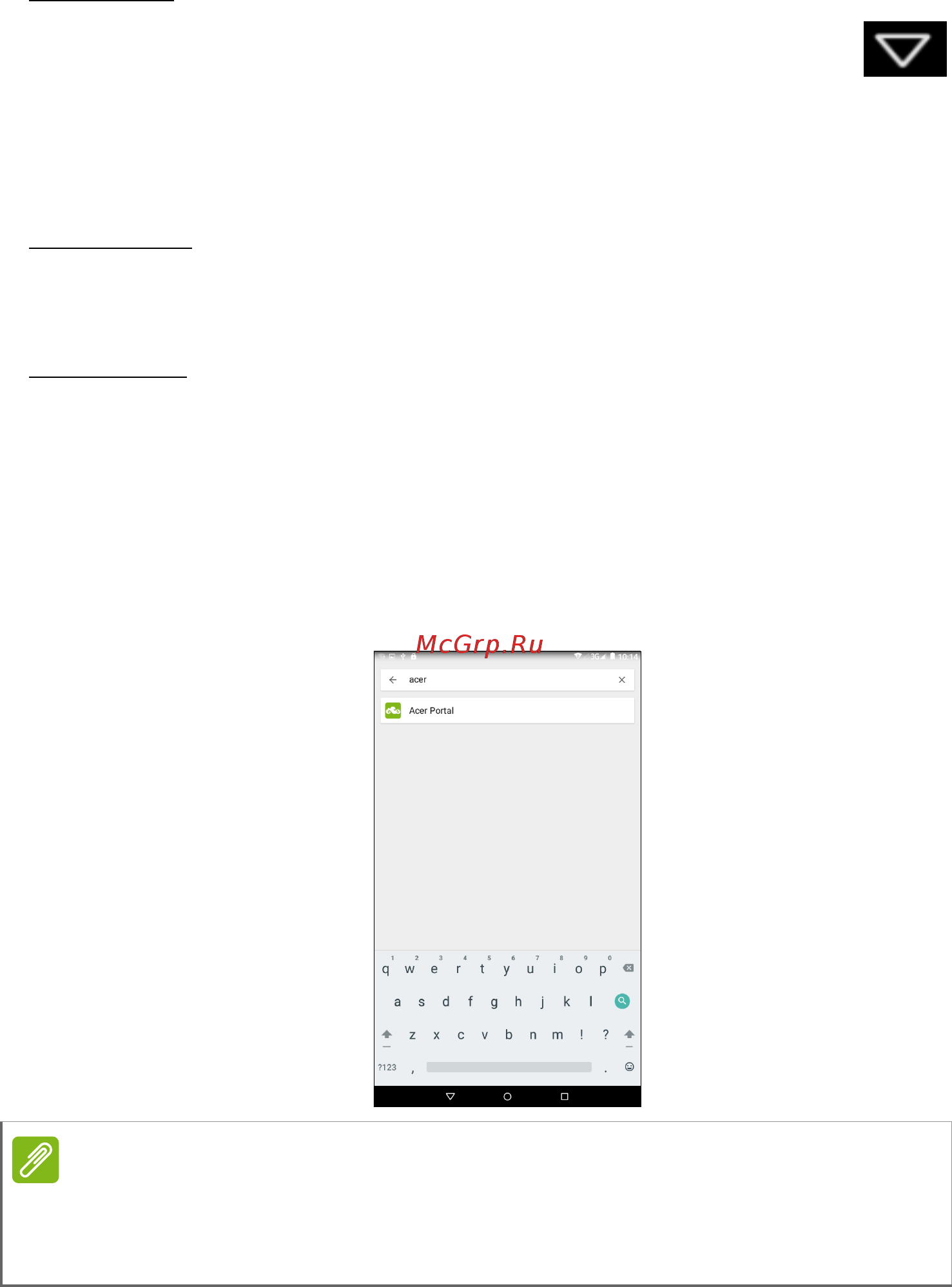 Acer Iconia One B1-850 8