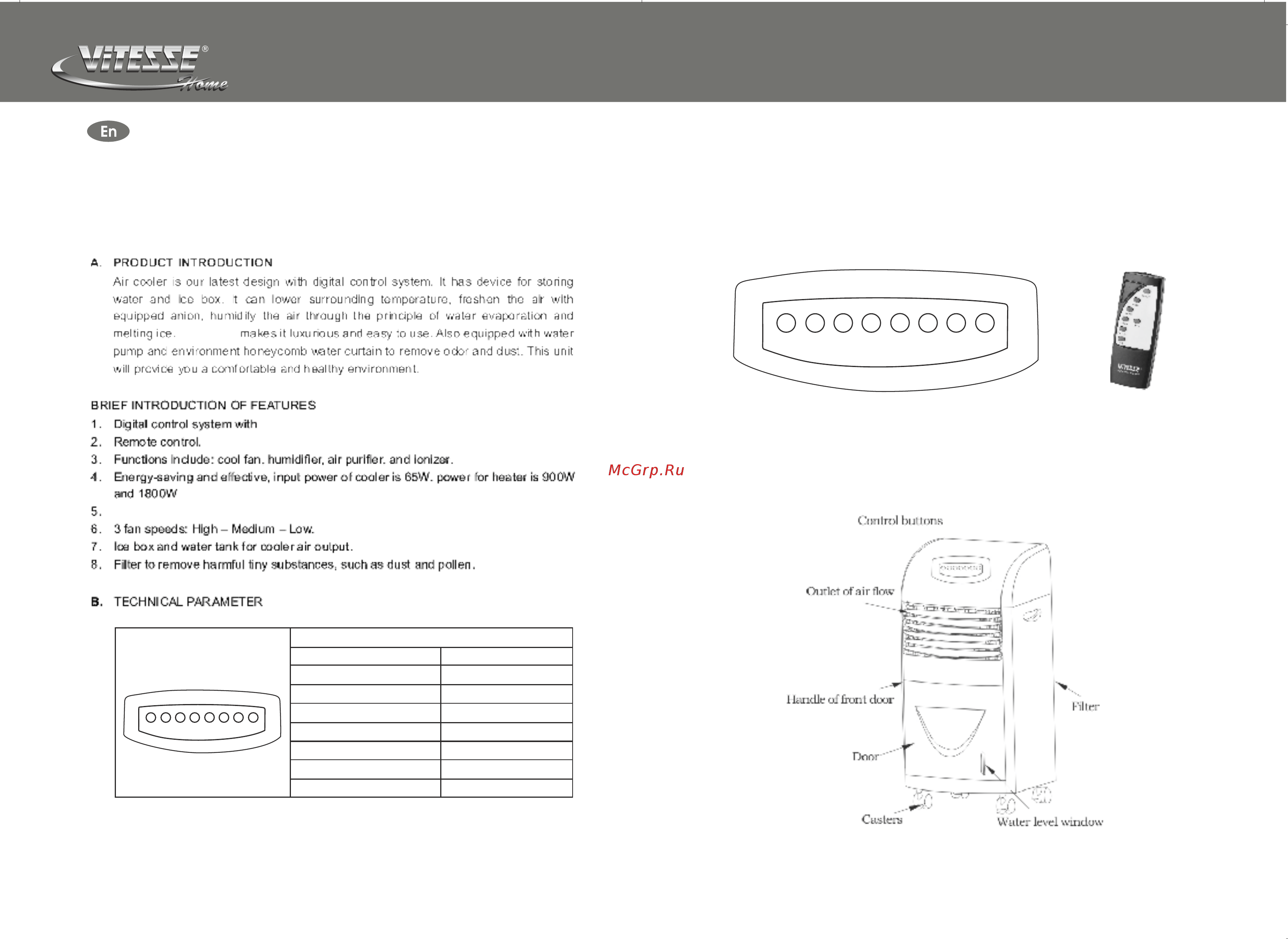 Vitesse VS-889 [2/8] Construction diagram