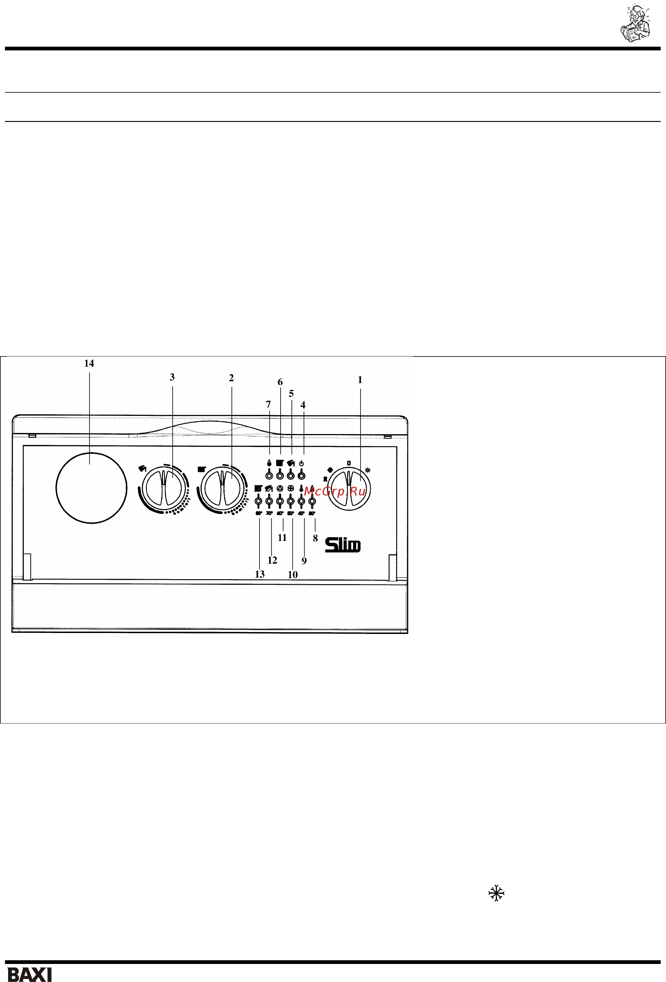 Baxi SLIM 1.300FiN [5/40] Первый пуск