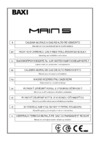 Baxi MAIN-5 14F Инструкция по эксплуатации