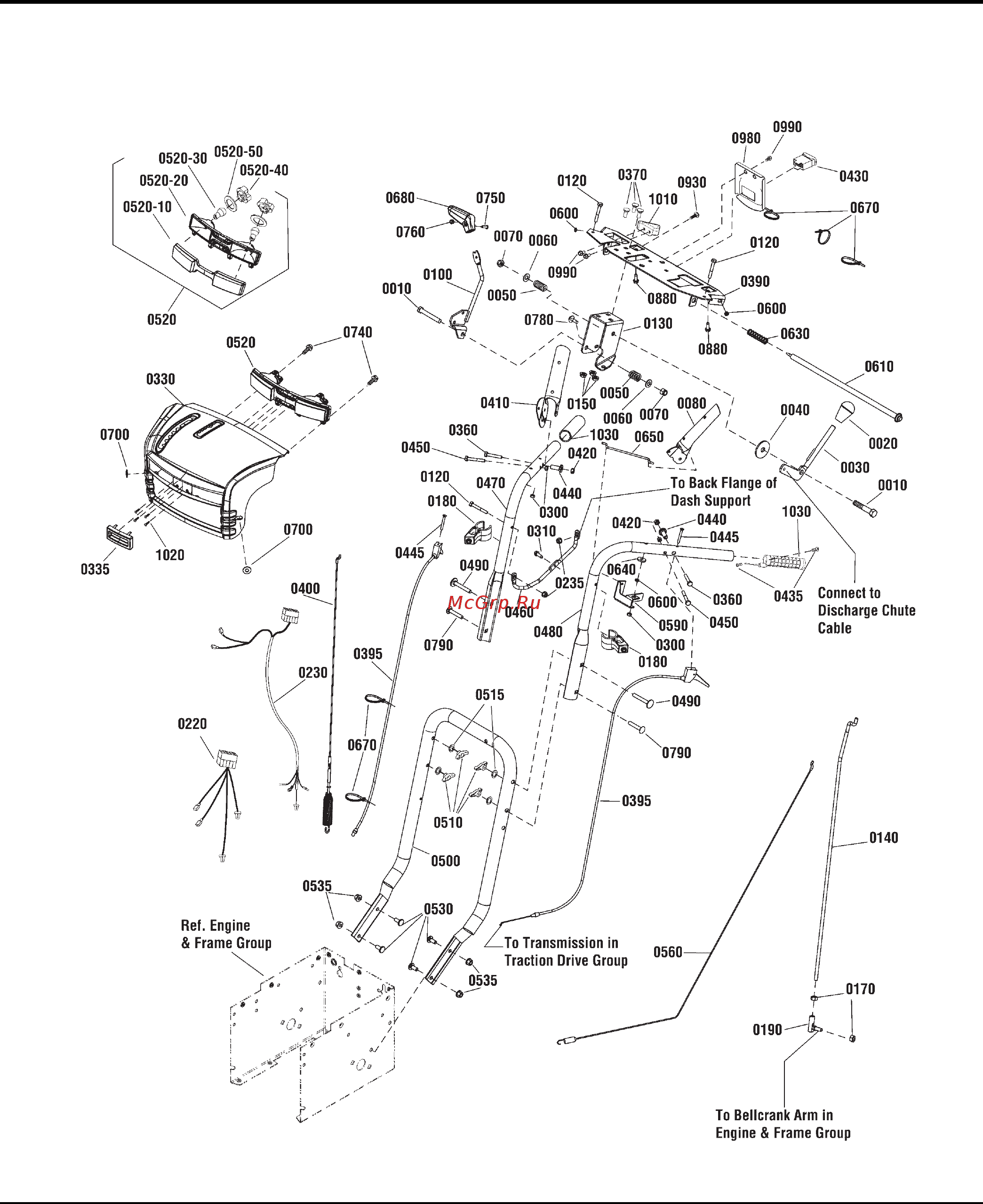 Champion ST1074BS [6/28] Handles controls group