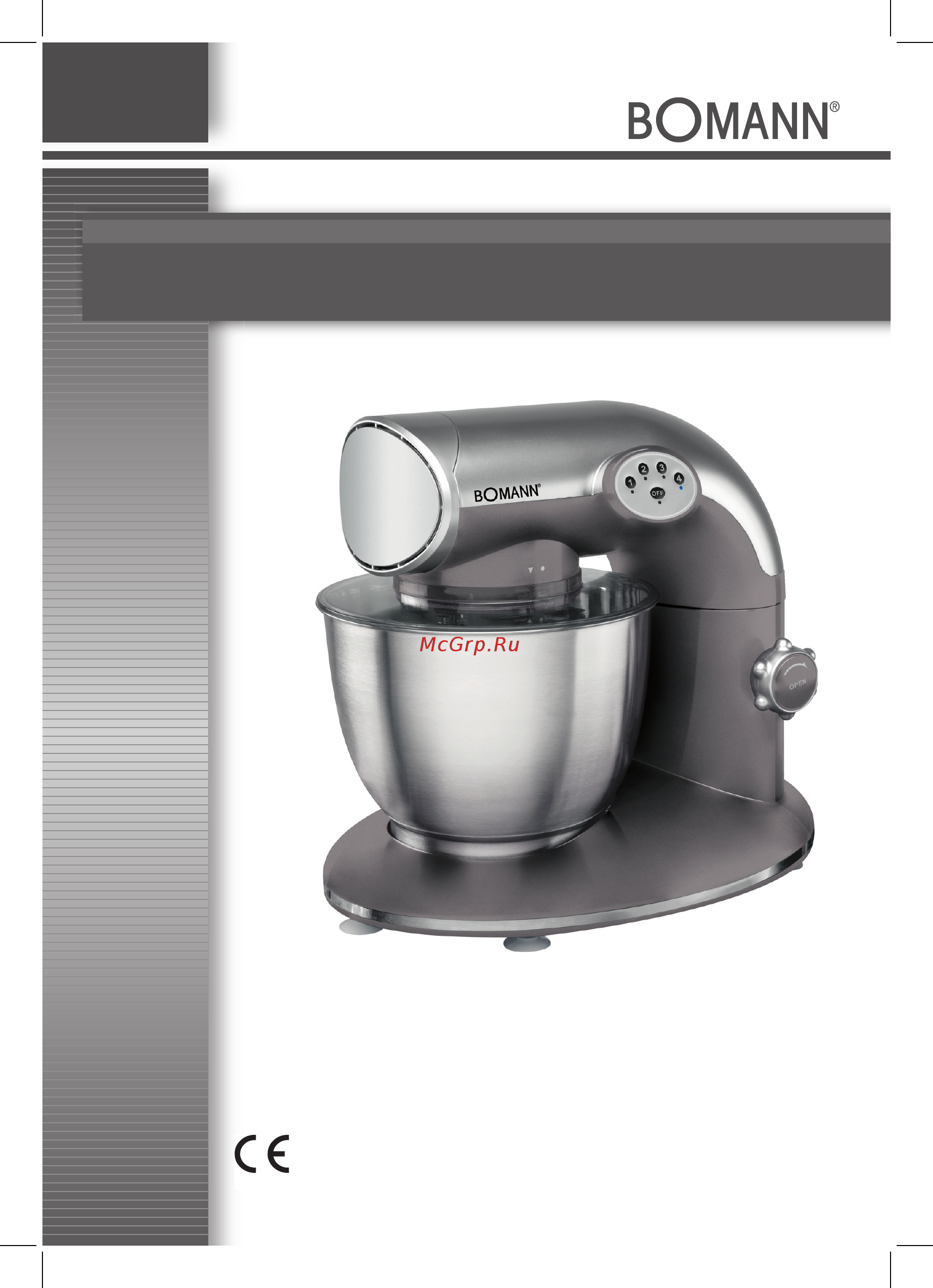 Bomann km 305 cb titan Инструкция по эксплуатации онлайн