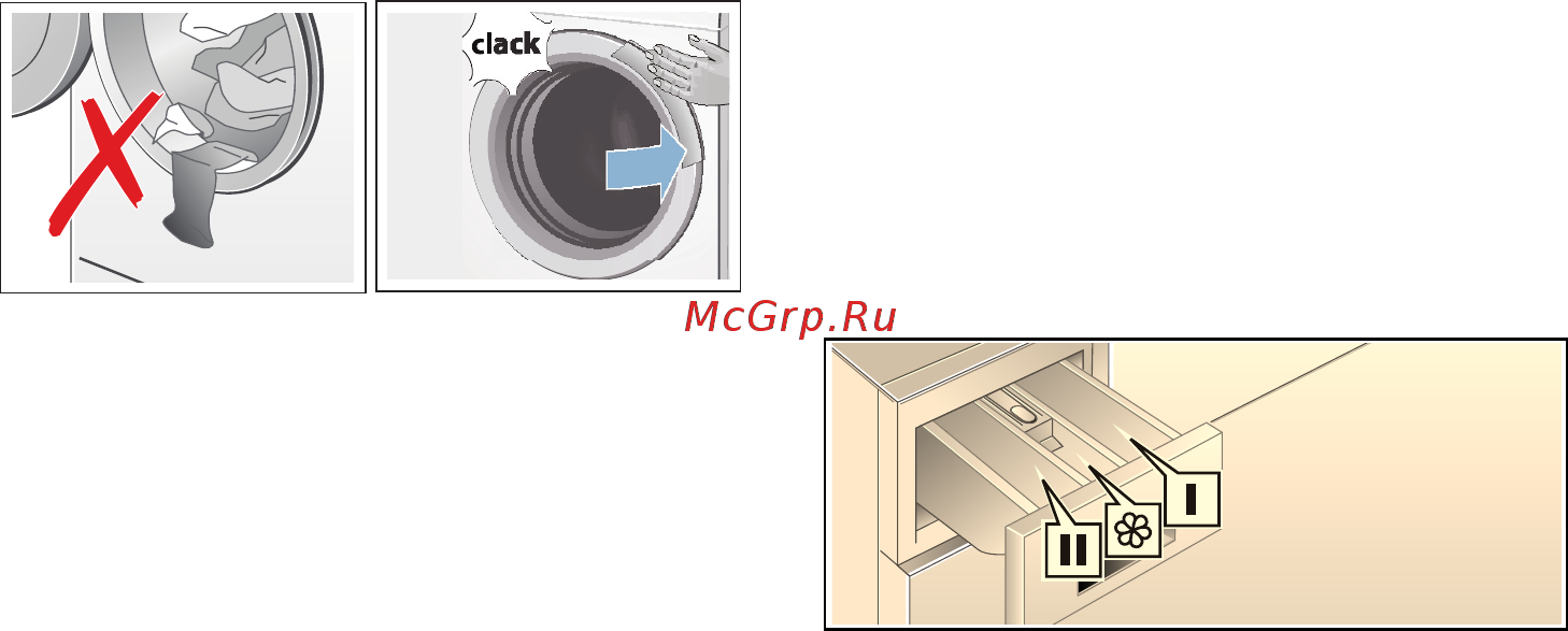 Bosch wln24241oe [30/44] Дозировка и загрузка средств для стирки и ухода за бельем