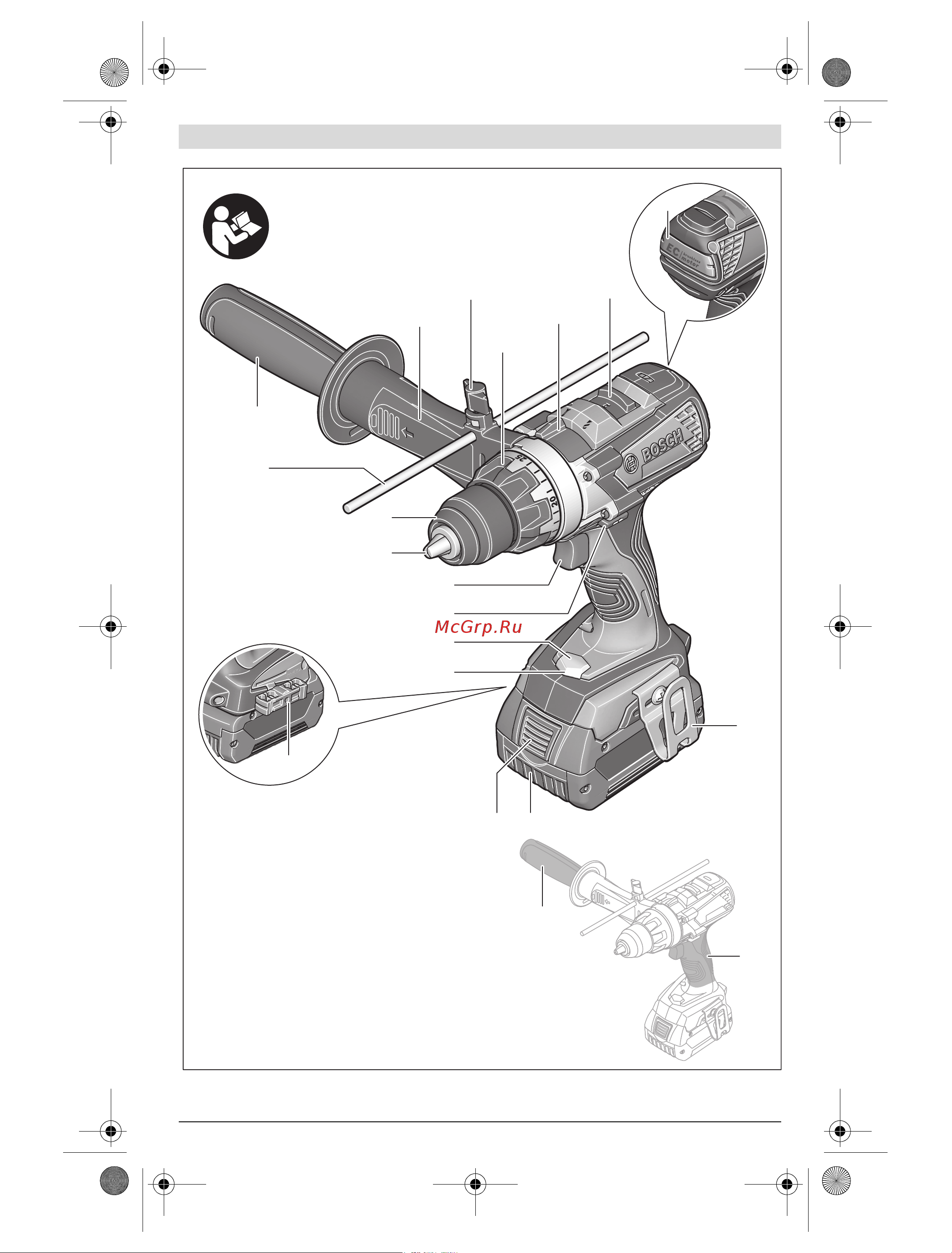 Bosch GSR 18 VE-EC Professional (0.601.9F1.101) [3/227] Gsr 18 ve ec
