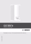 Bosch GAZ 3000 W Инструкция 1