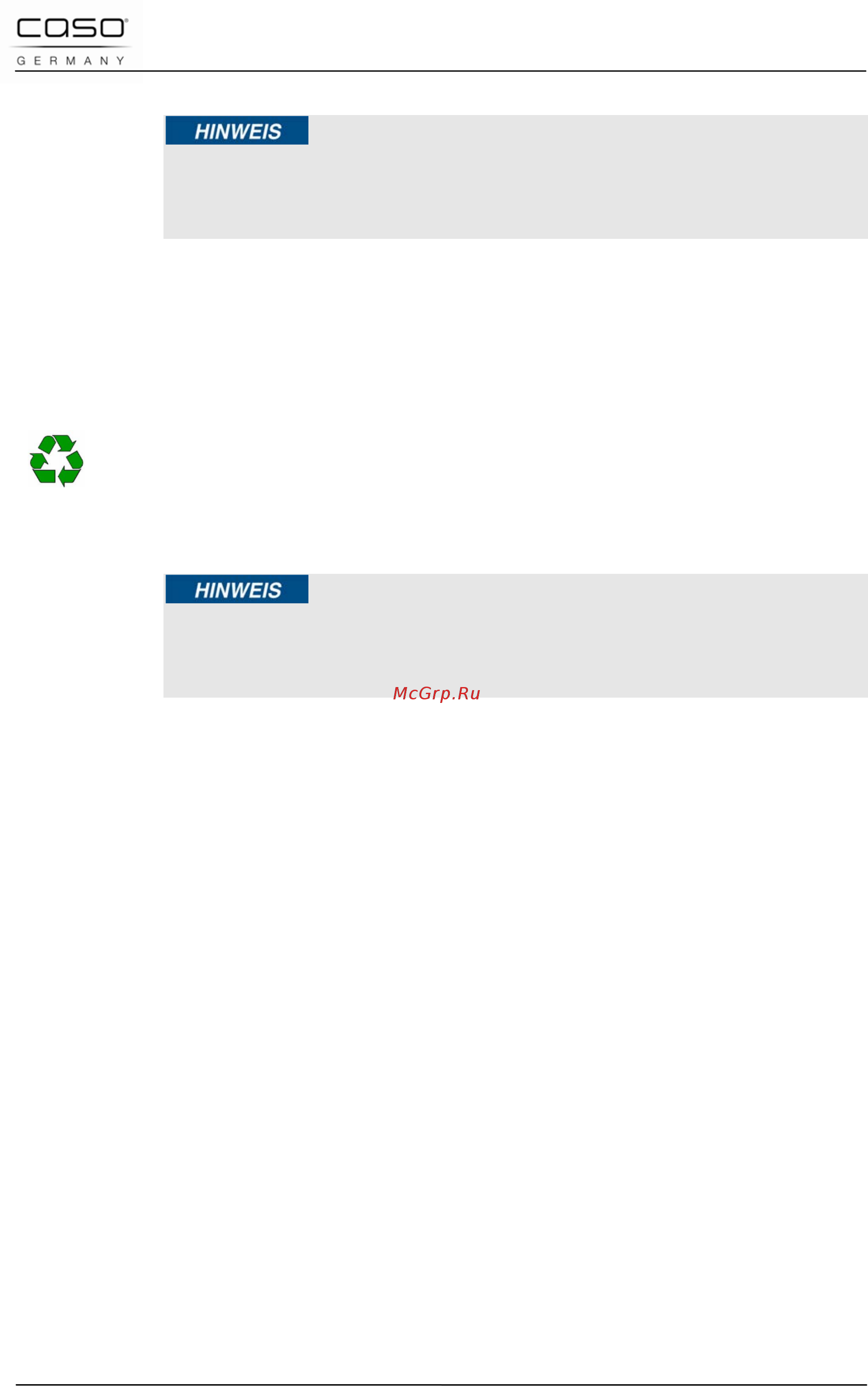 Caso mcdg 25 master black [118/202] Smaltimento dell involucro