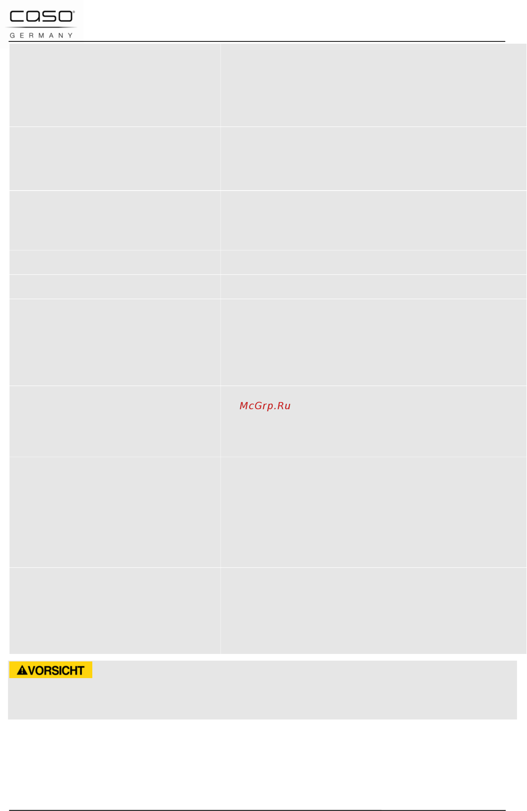 Caso winesafe 12 black [32/81] Attention