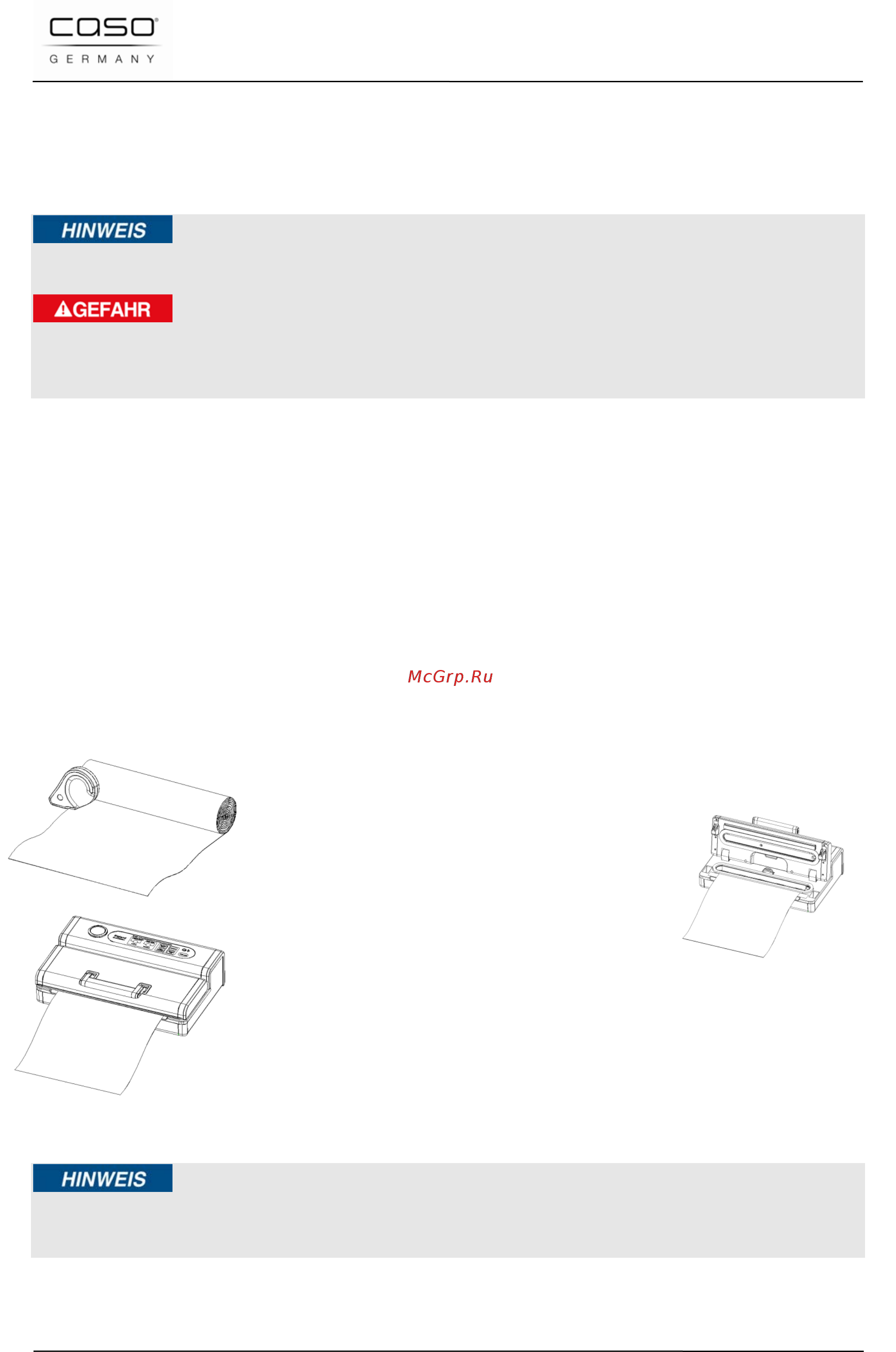Caso fastvac 1200 [40/125] Rating plate
