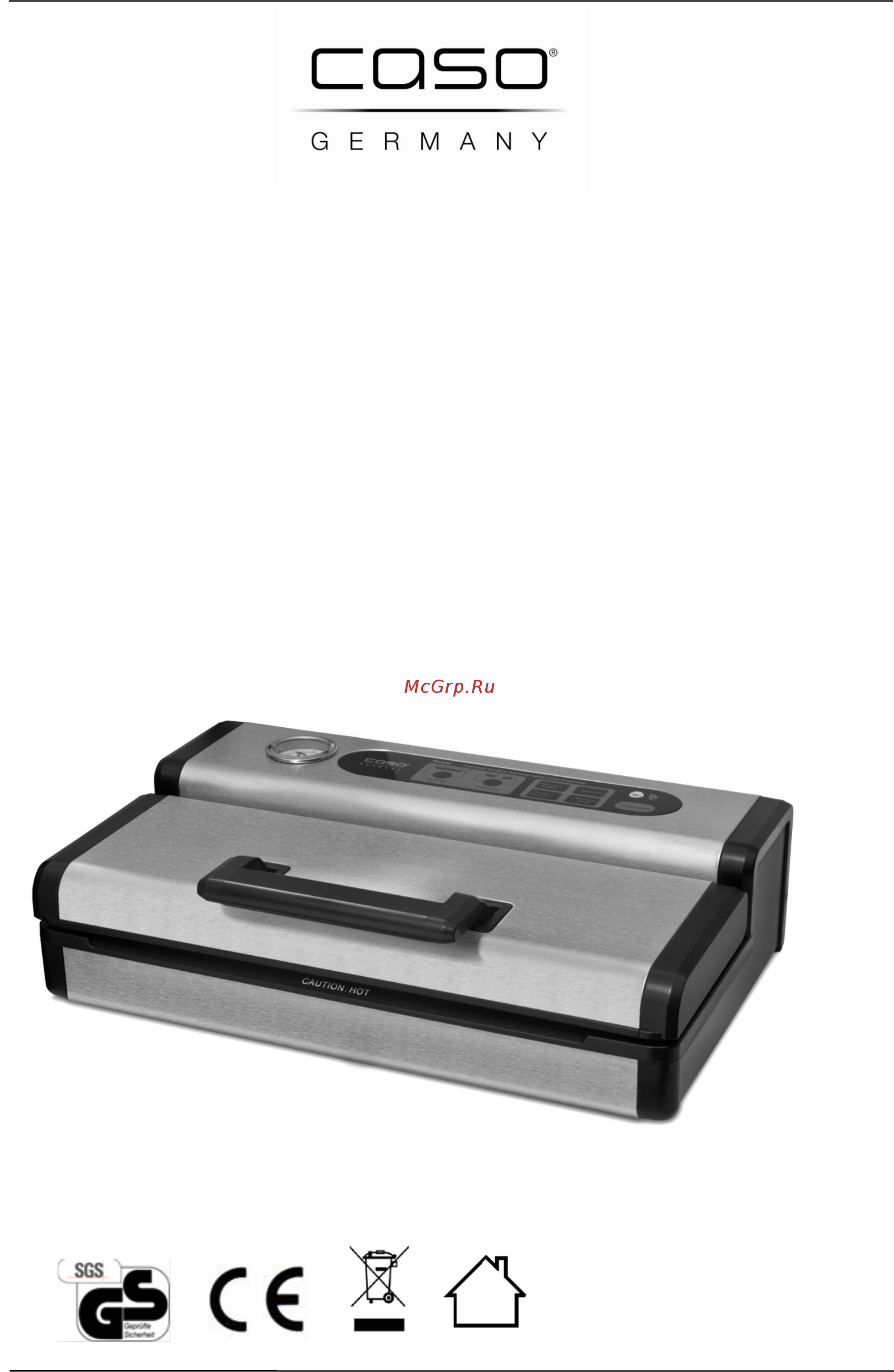 Caso fastvac 1200 [47/125] Mode d emploi original