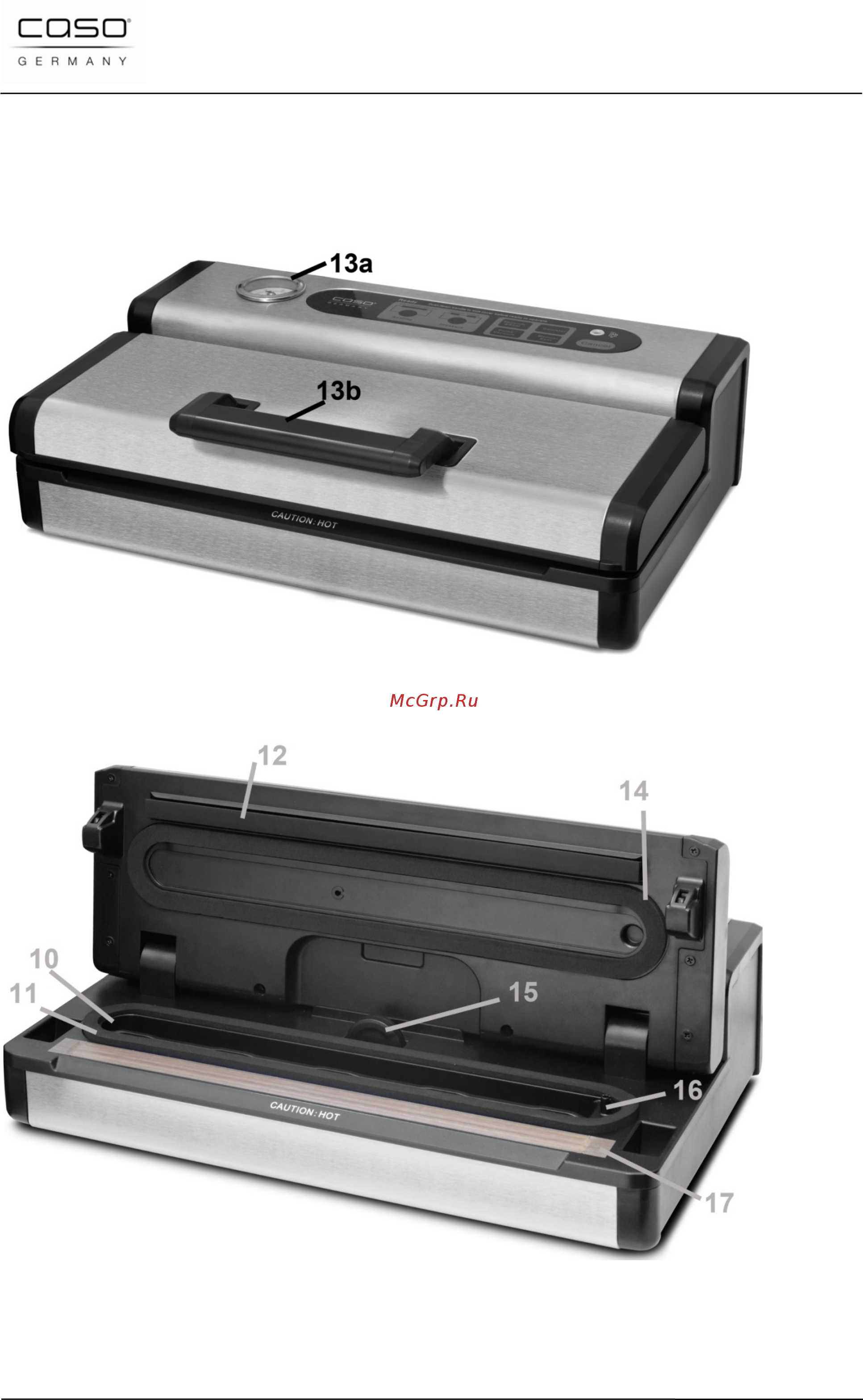 Caso fastvac 1200 [57/125] Vue d ensemble