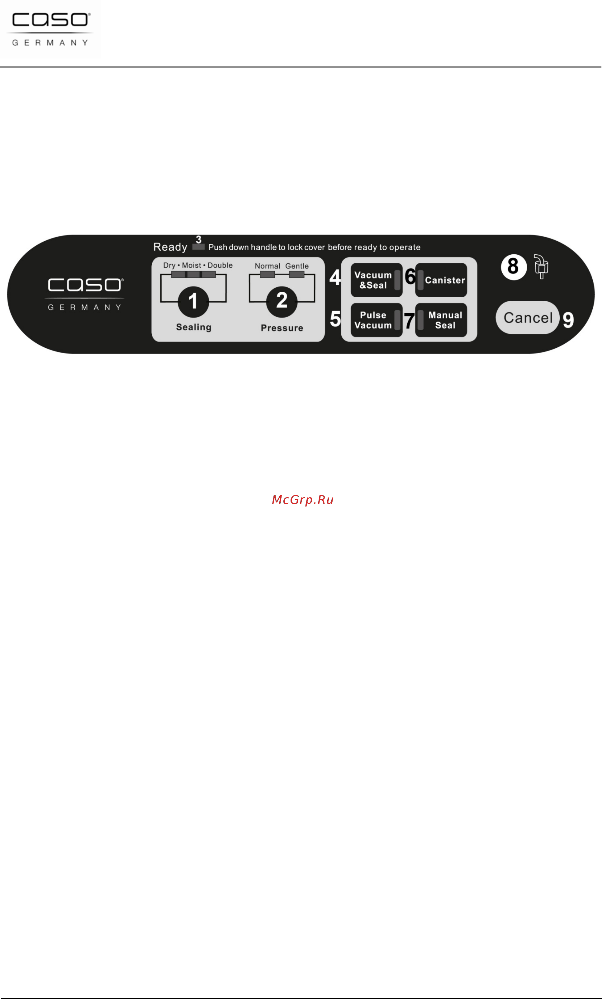 Caso fastvac 1200 [75/125] Costruzione e funzione