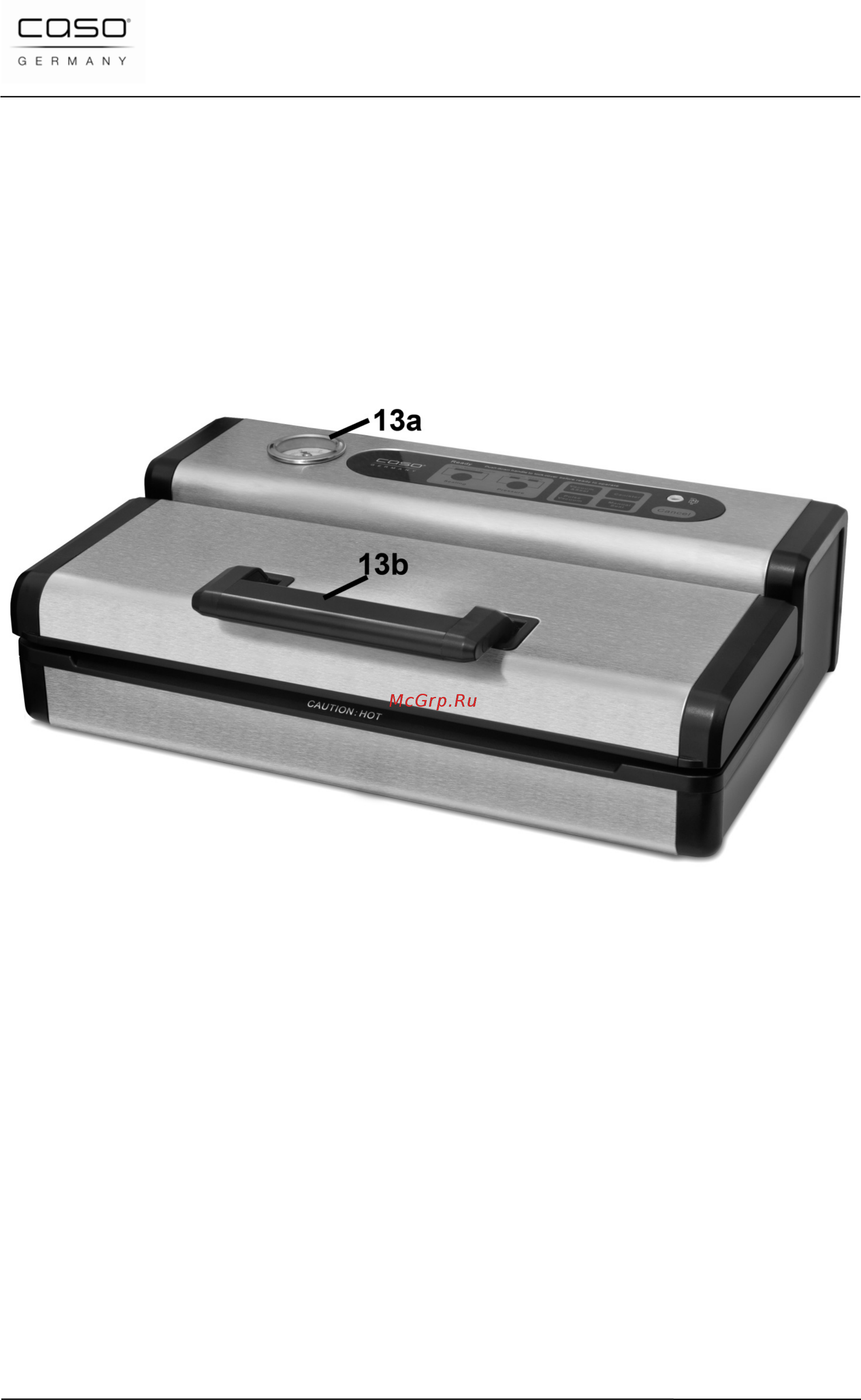 Caso fastvac 1200 [96/125] Descripción general