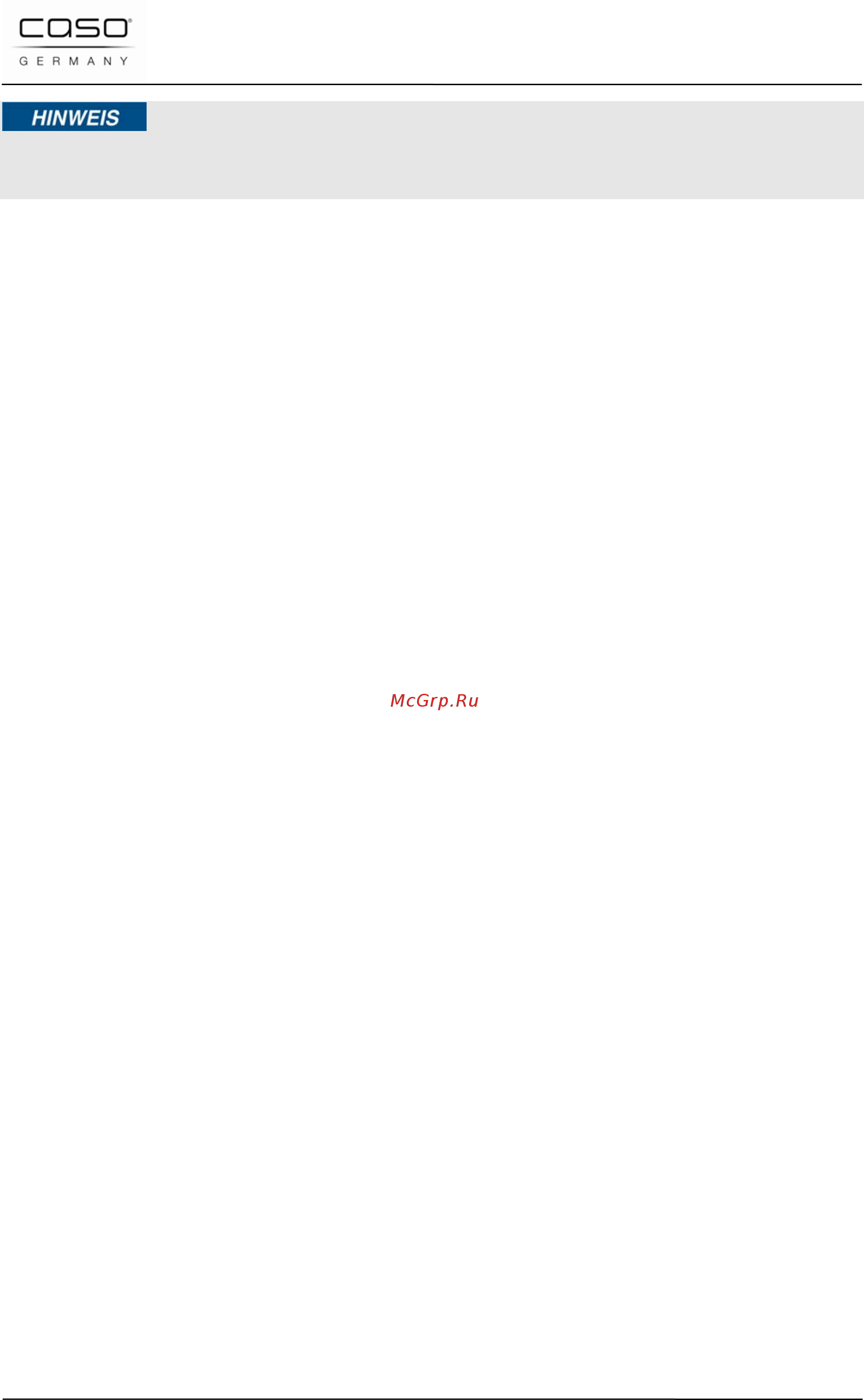 Caso fastvac 1000 [31/123] Limitation of liability
