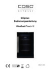 Caso wineduett touch 12 Инструкция по эксплуатации