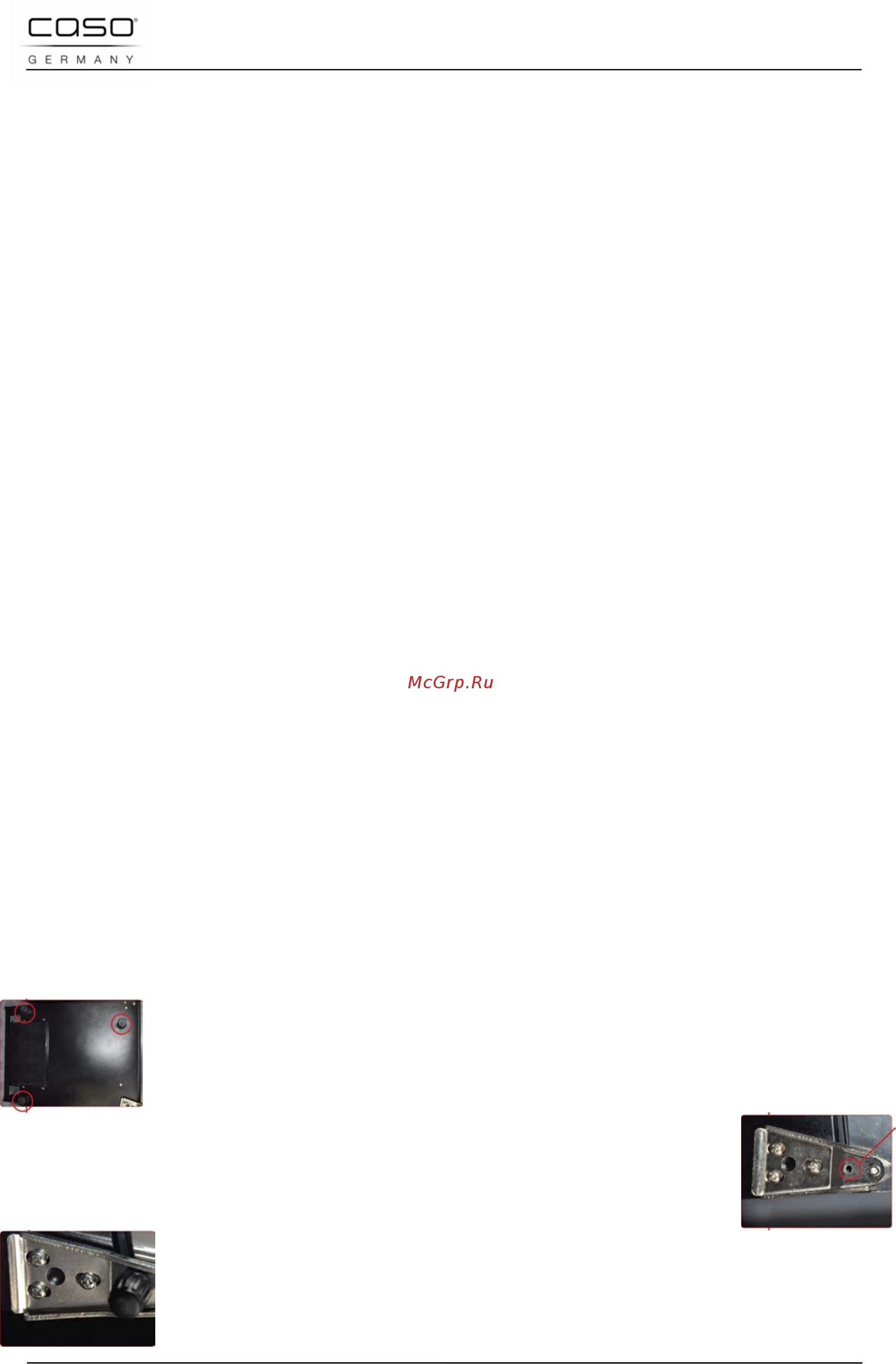 Caso wineduett touch 12 [42/88] Mise en place