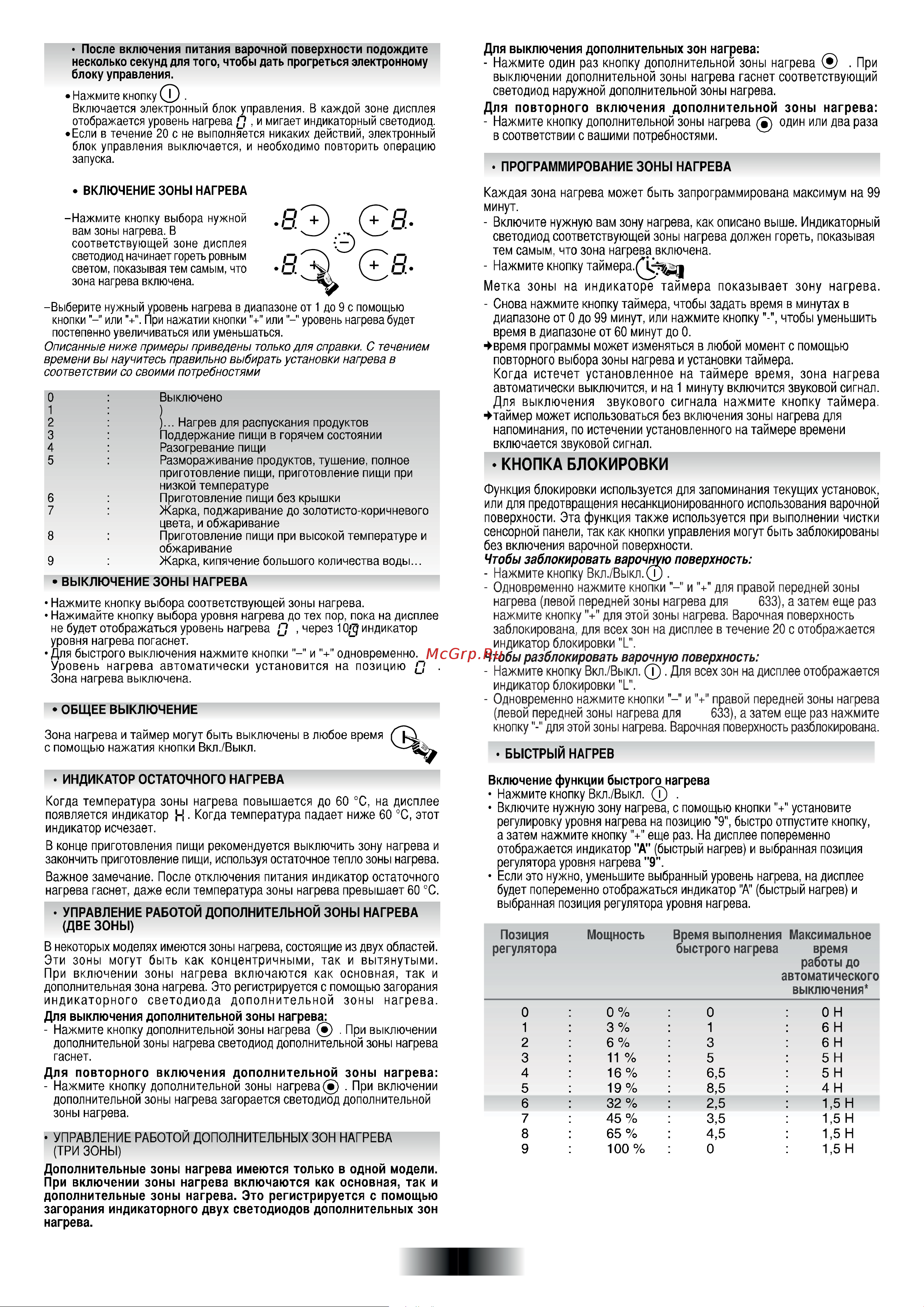 Candy CH633B3 Инструкция по эксплуатации EN онлайн [49/88] 597874