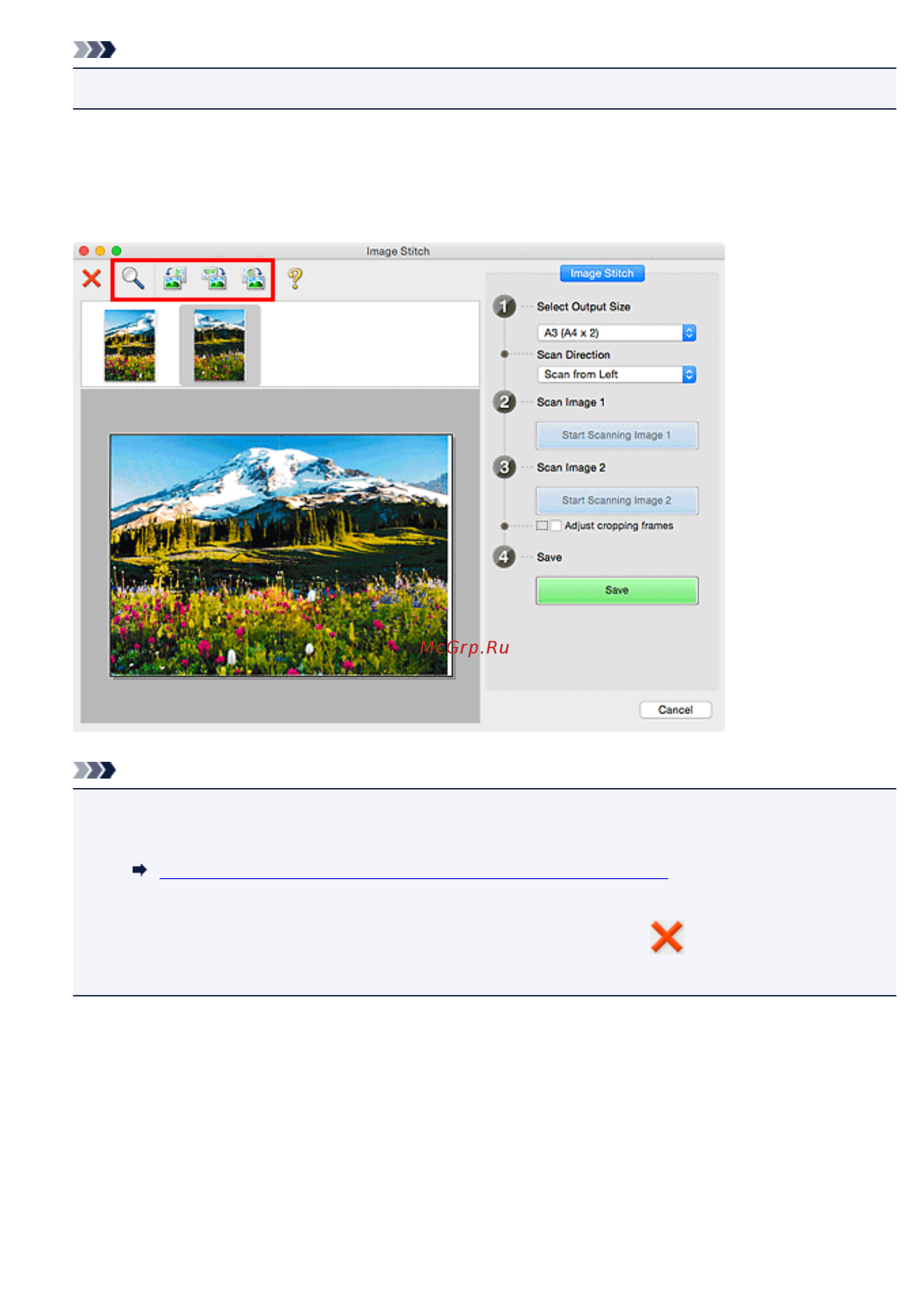 Canon maxify mb2740 [613/1217] Примечание