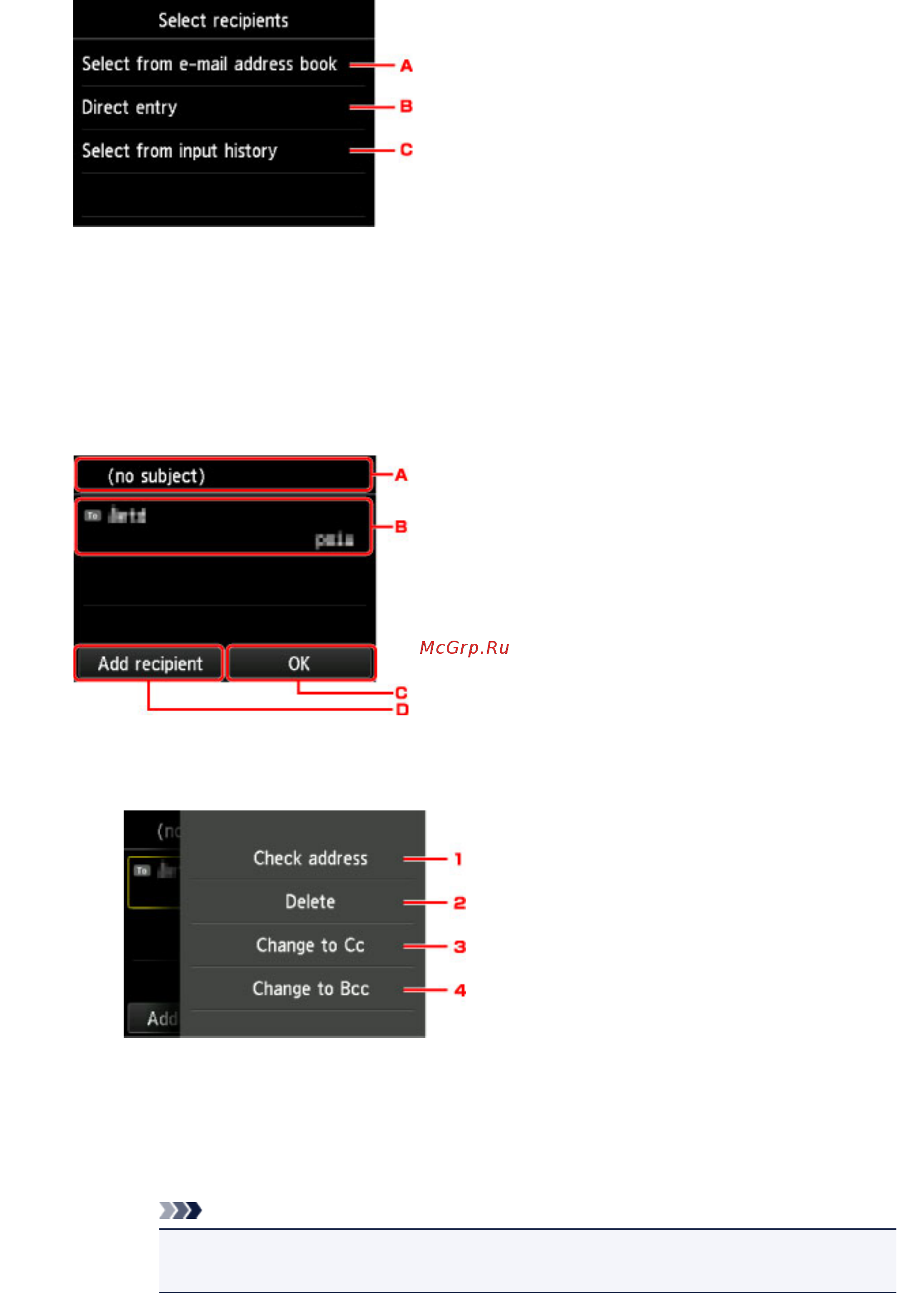 Canon maxify mb2740 [738/1217] Примечание