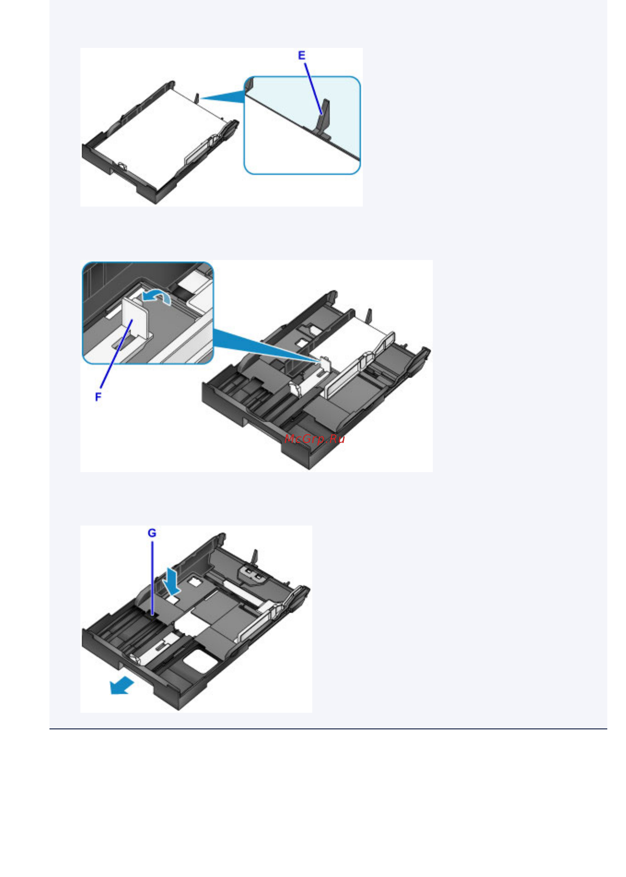 Canon maxify mb2140 [181/1171] Выровняйте переднюю направляющую бумаги a по стопке