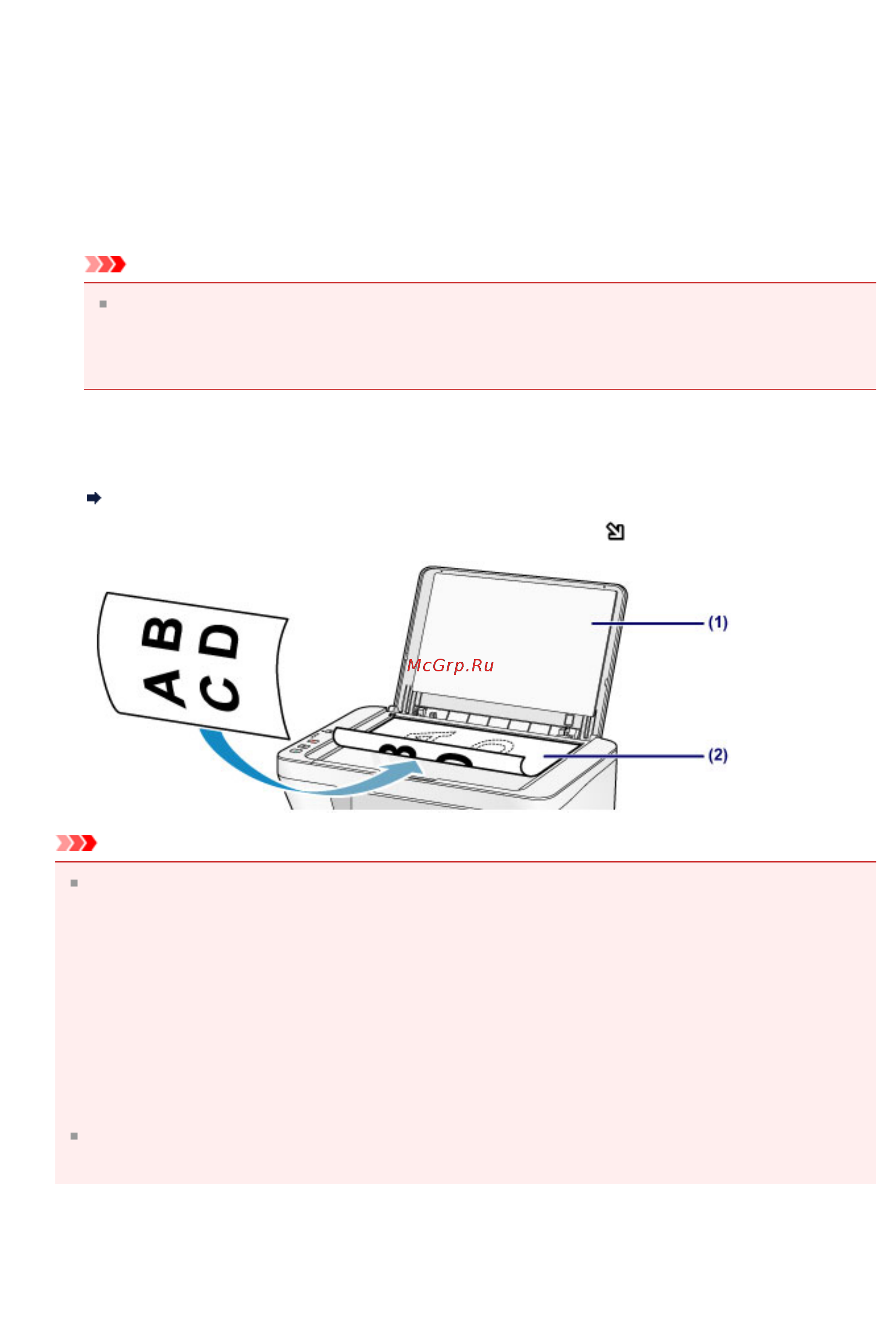 Canon PIXMA MG2540S (замена MG2440) [57/423] Загрузите оригиналы на стекло рабочей поверхности