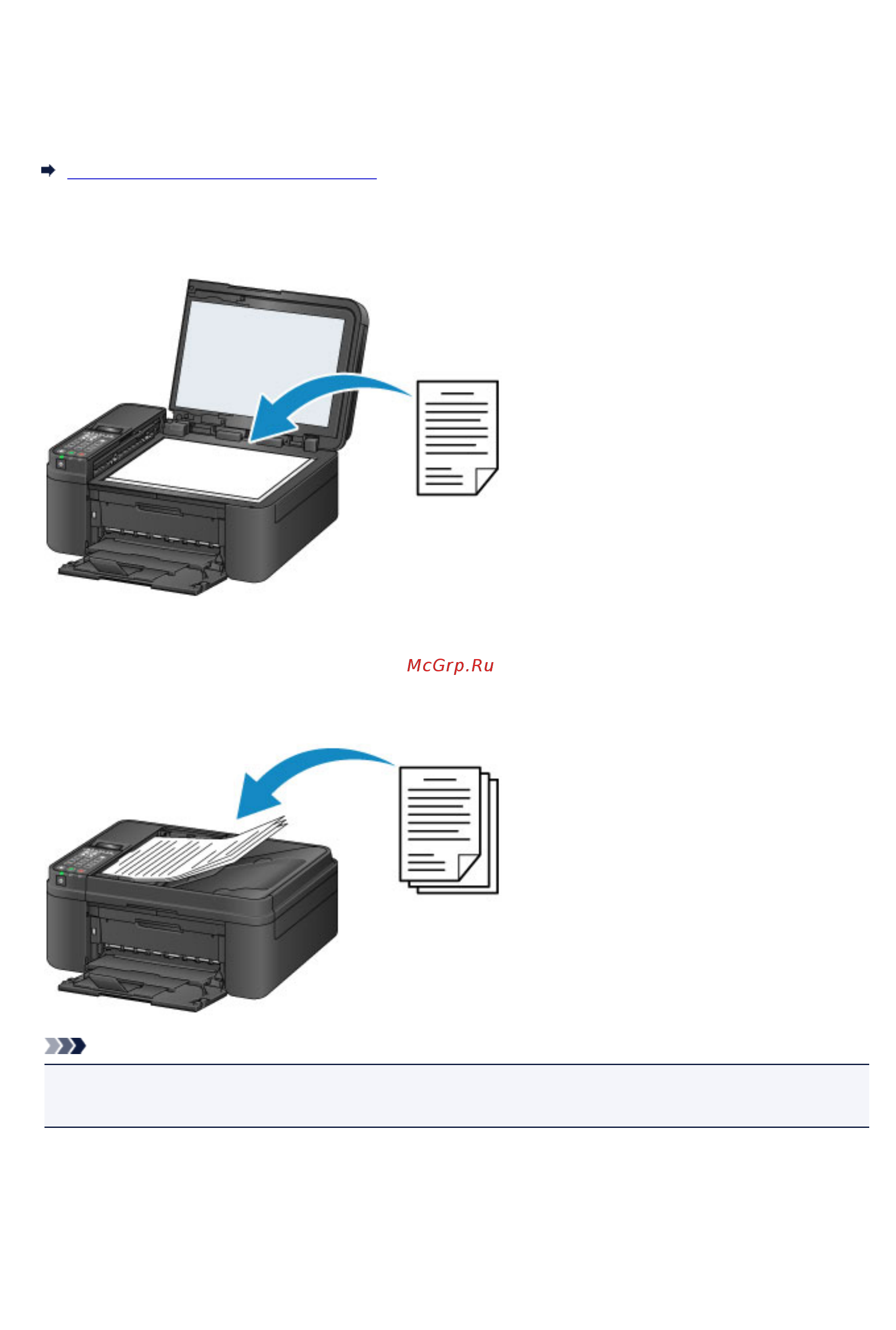 Canon pixma mx494 [148/824] Положение для загрузки оригиналов