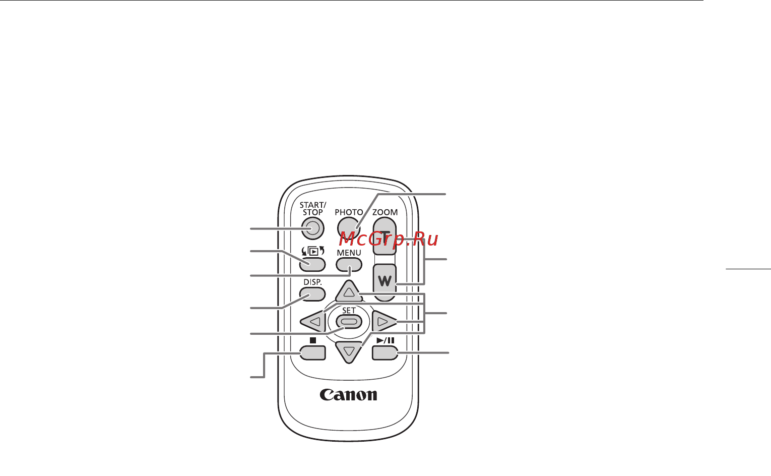 Canon legria hf-g40 [17/197] Беспроводной пульт ду wl d89