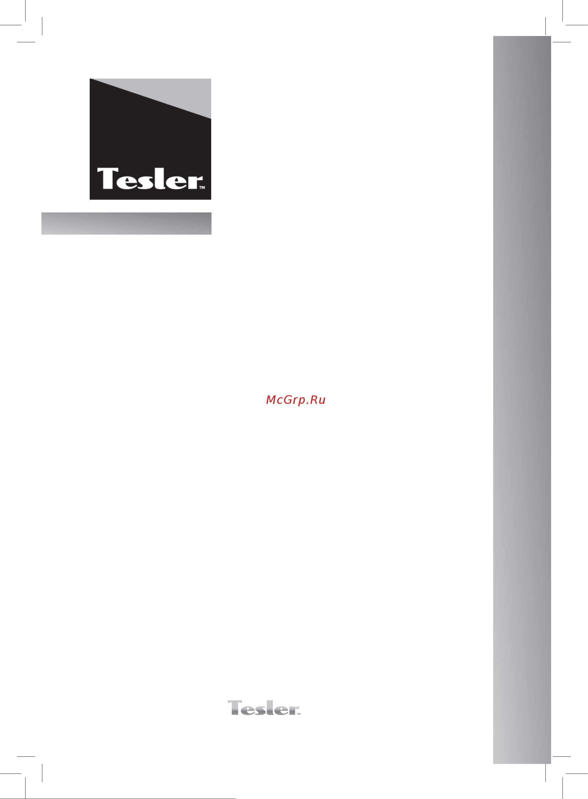 Tesler EOG-2900 WHITE Руководство по эксплуатации онлайн