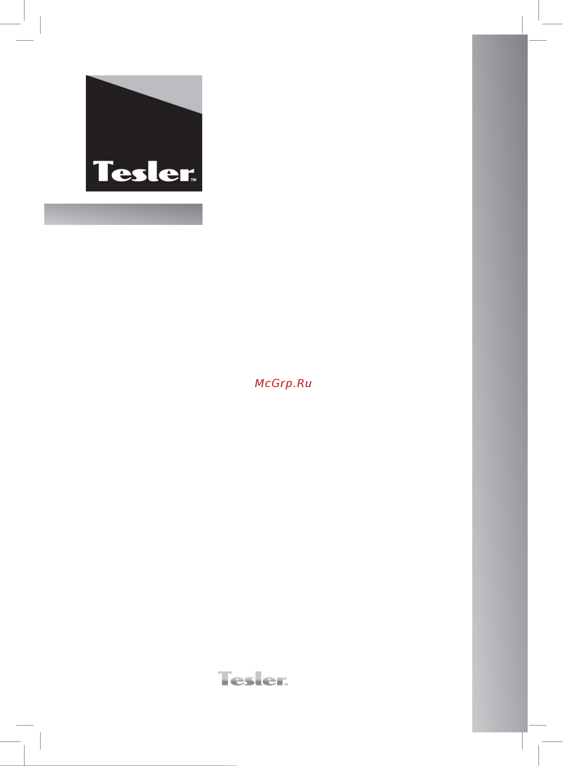 Tesler AG-072 Руководство по эксплуатации онлайн