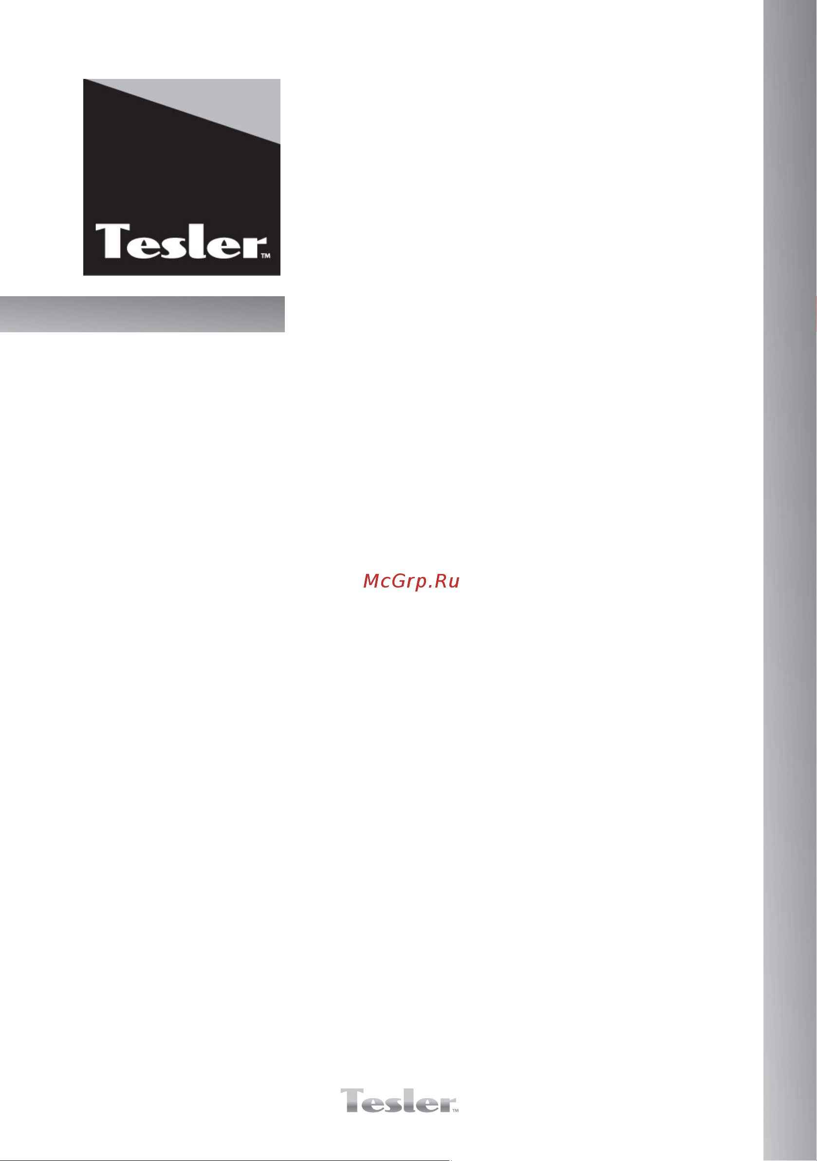 Tesler CR-250 Руководство по эксплуатации онлайн
