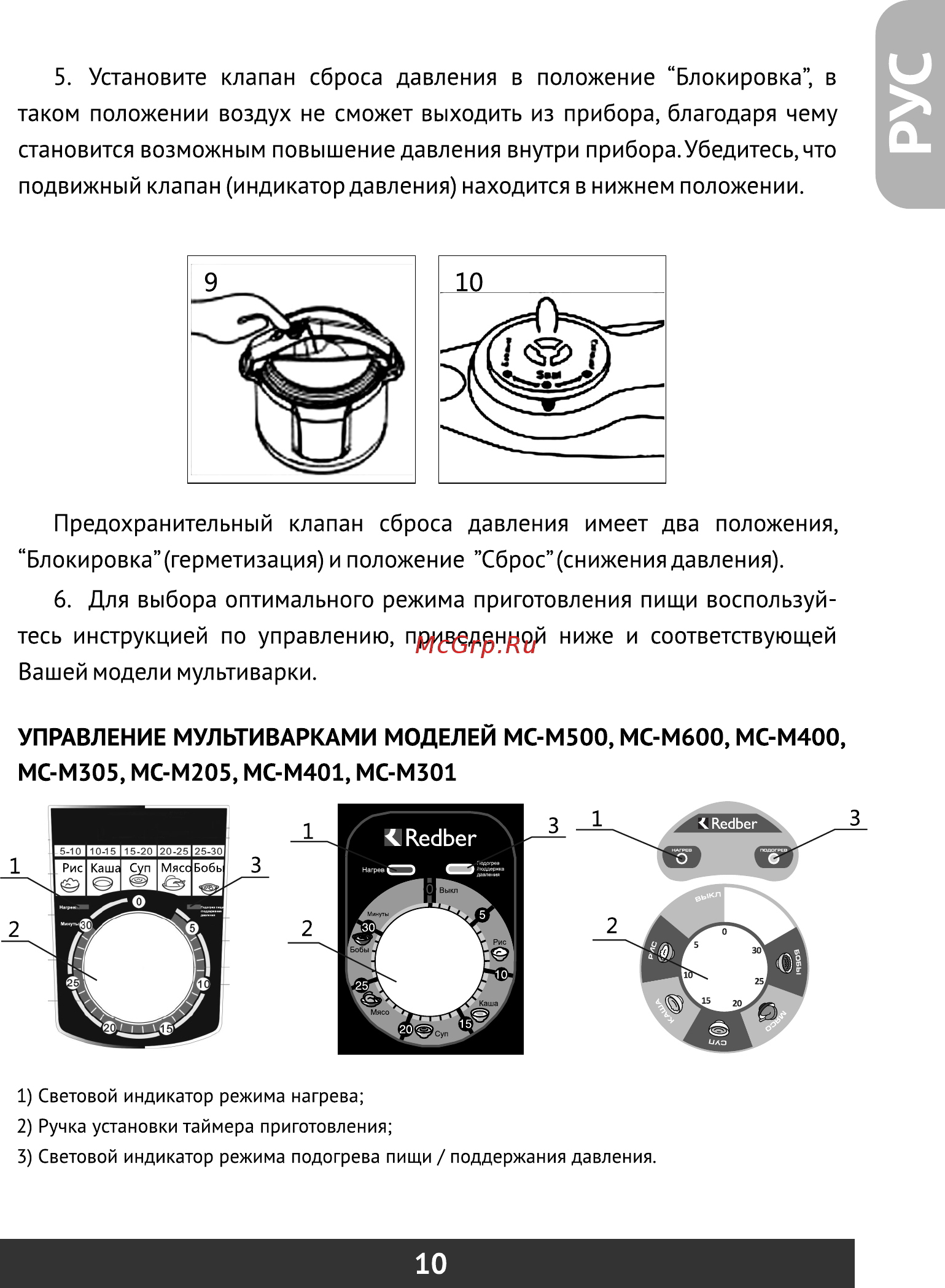 Redber MC-D411 [11/52] Страница 11