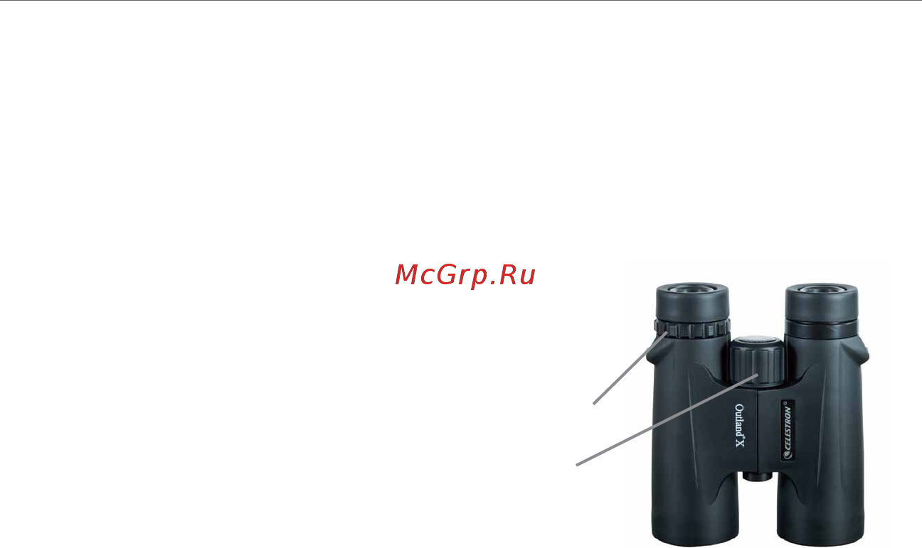 Celestron outland x  8x42 [4/9] Диоптрийная подстройка фокусировка