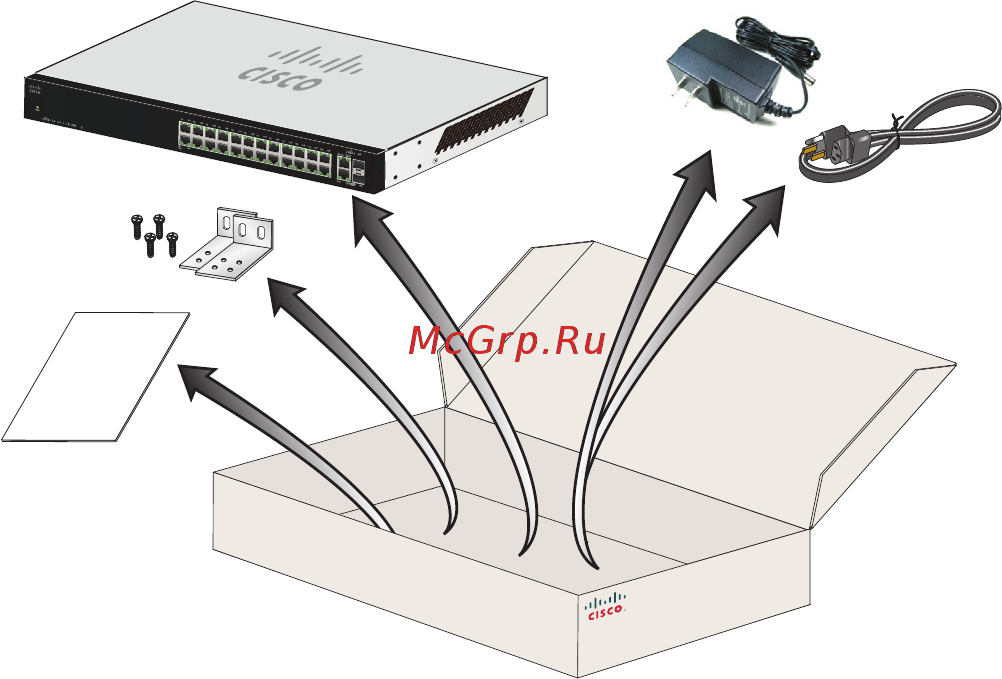 Cisco sb sg110d-08-eu Инструкция по эксплуатации онлайн [2/16] 180667