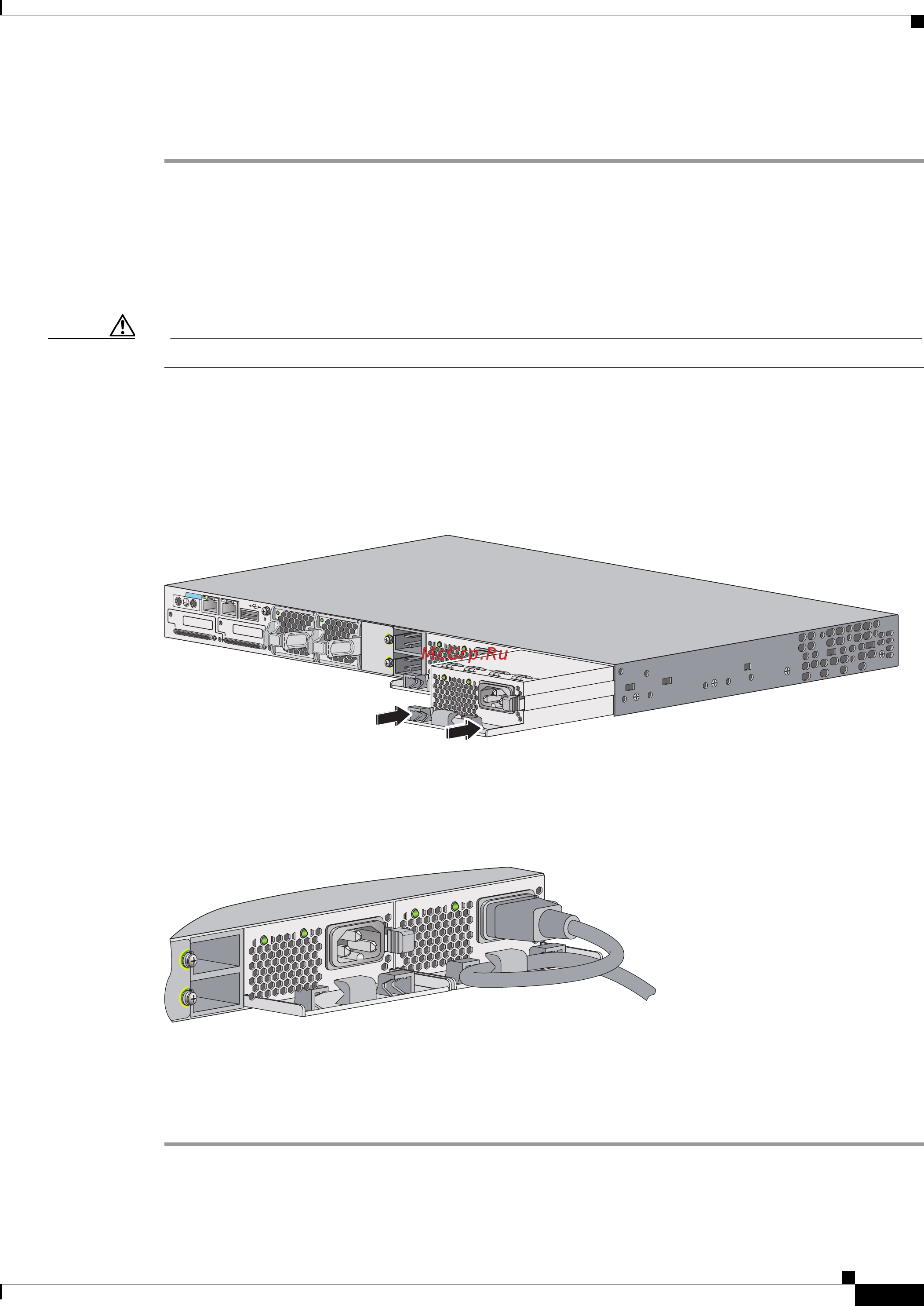 Cisco ws-c3750x-24t-l [73/118] Установка блока питания переменного тока