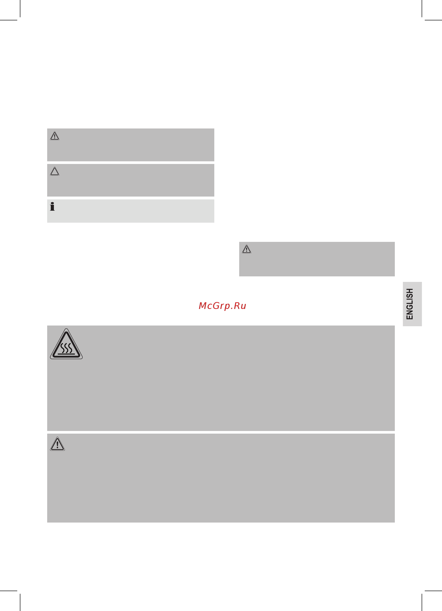 Clatronic st 3628 schwarz [23/48] Special safety information for this unit