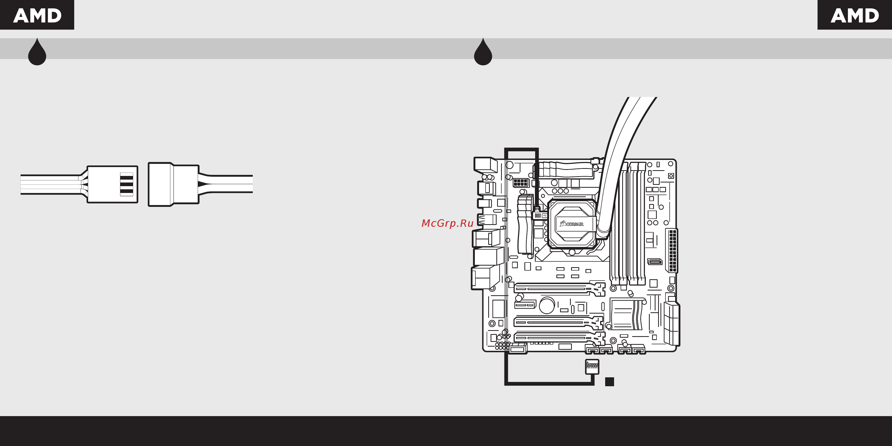 Corsair h110i (cw-9060026-ww) [10/12] Connect fans to power
