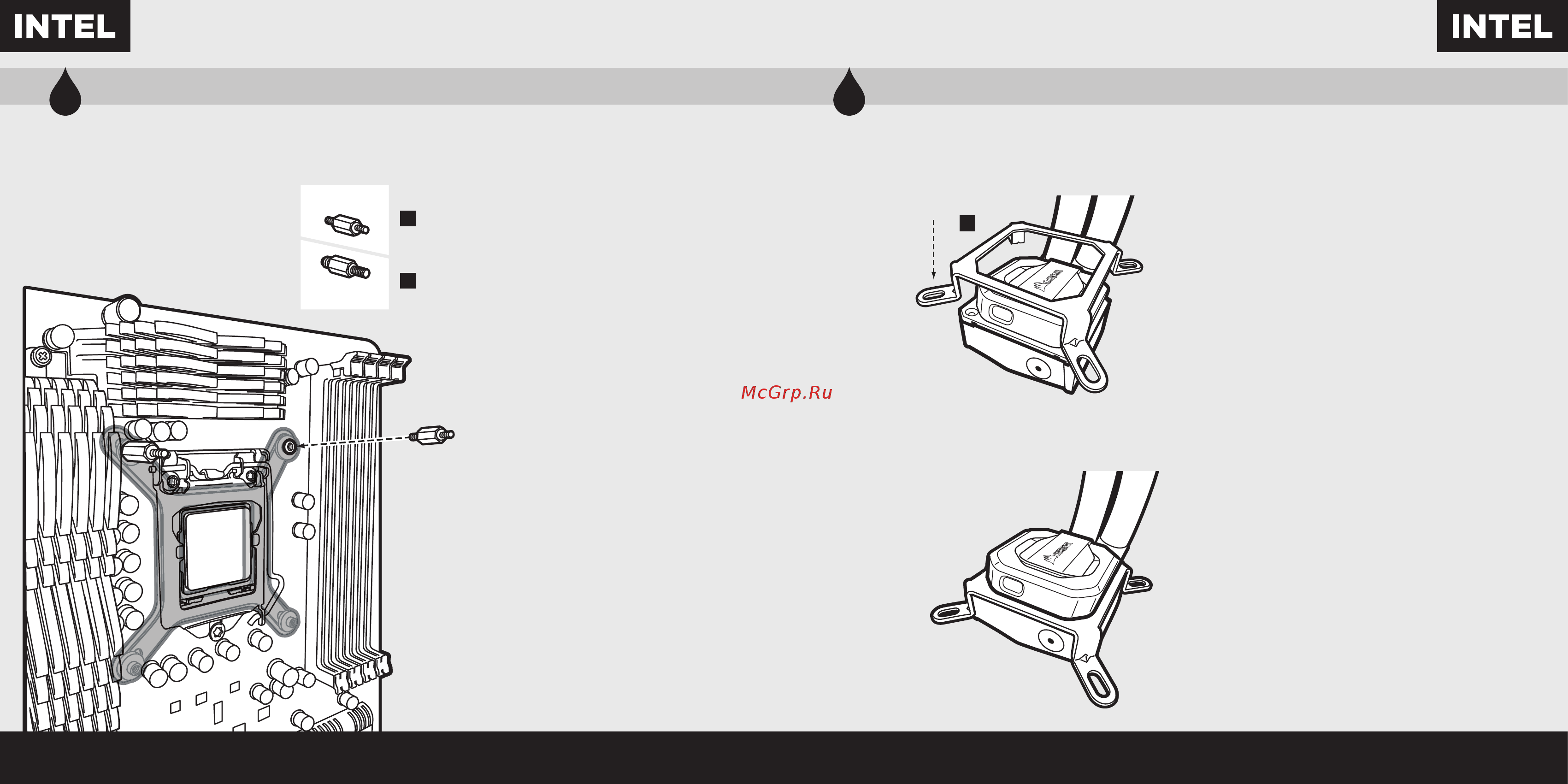 Corsair h110i (cw-9060026-ww) [4/12] Install the mounting bracket