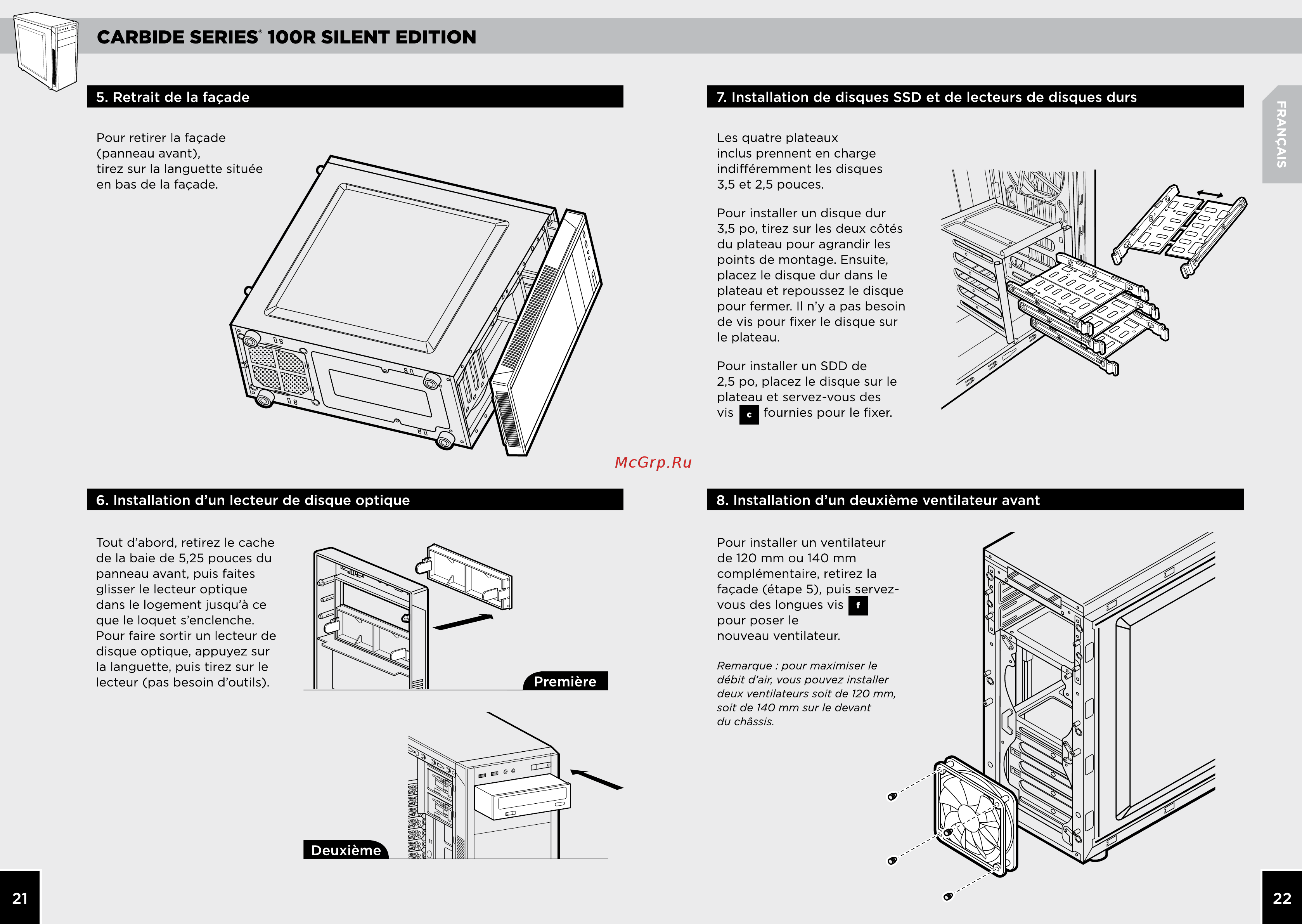 Corsair carbide series 100r, cc-9011077-ww, w/o psu, black [11/42] Carbide series 100r silent edition