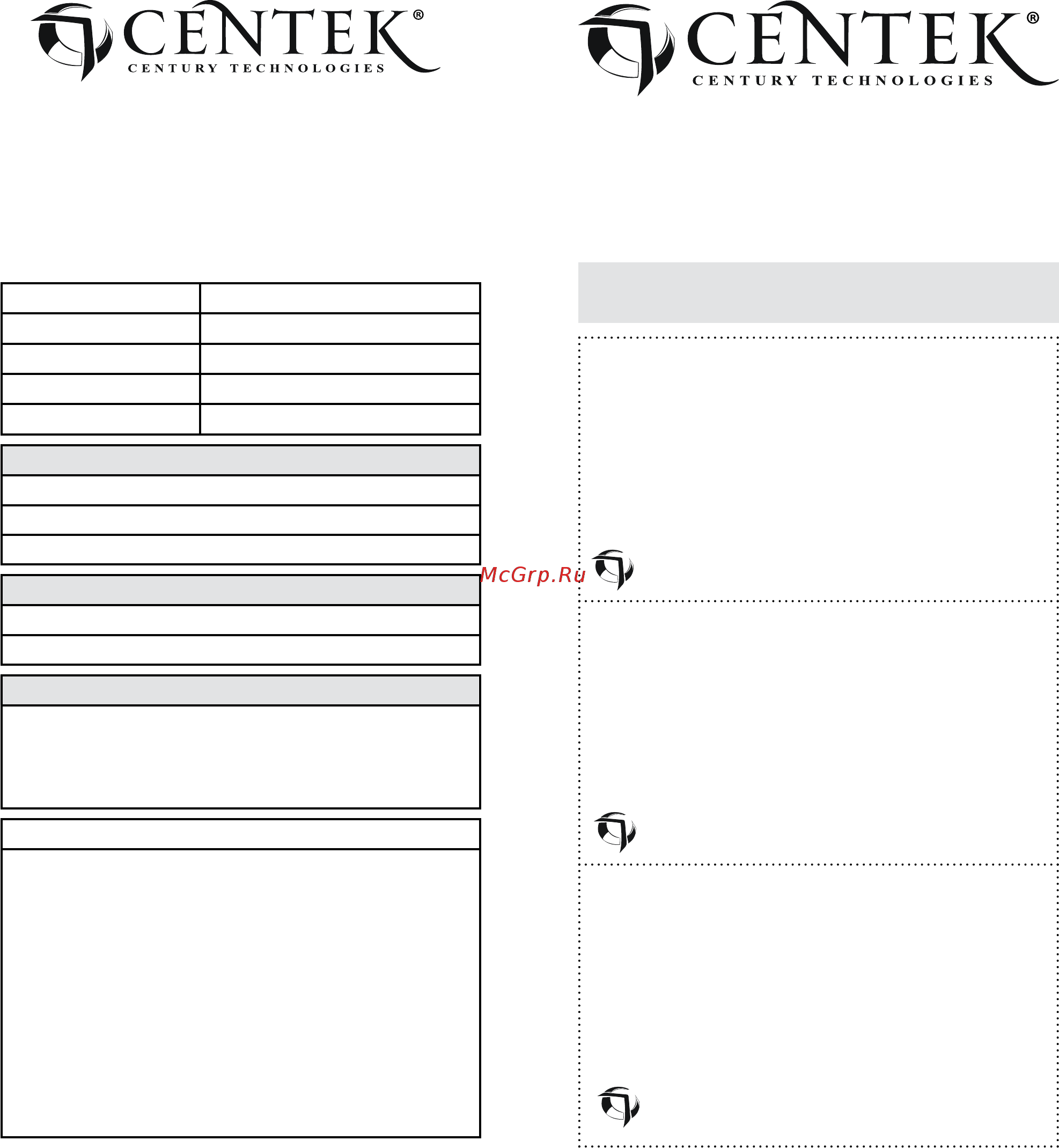 Centek CT-1330 Black [6/9] __________________ _______________________________ м п купон 1