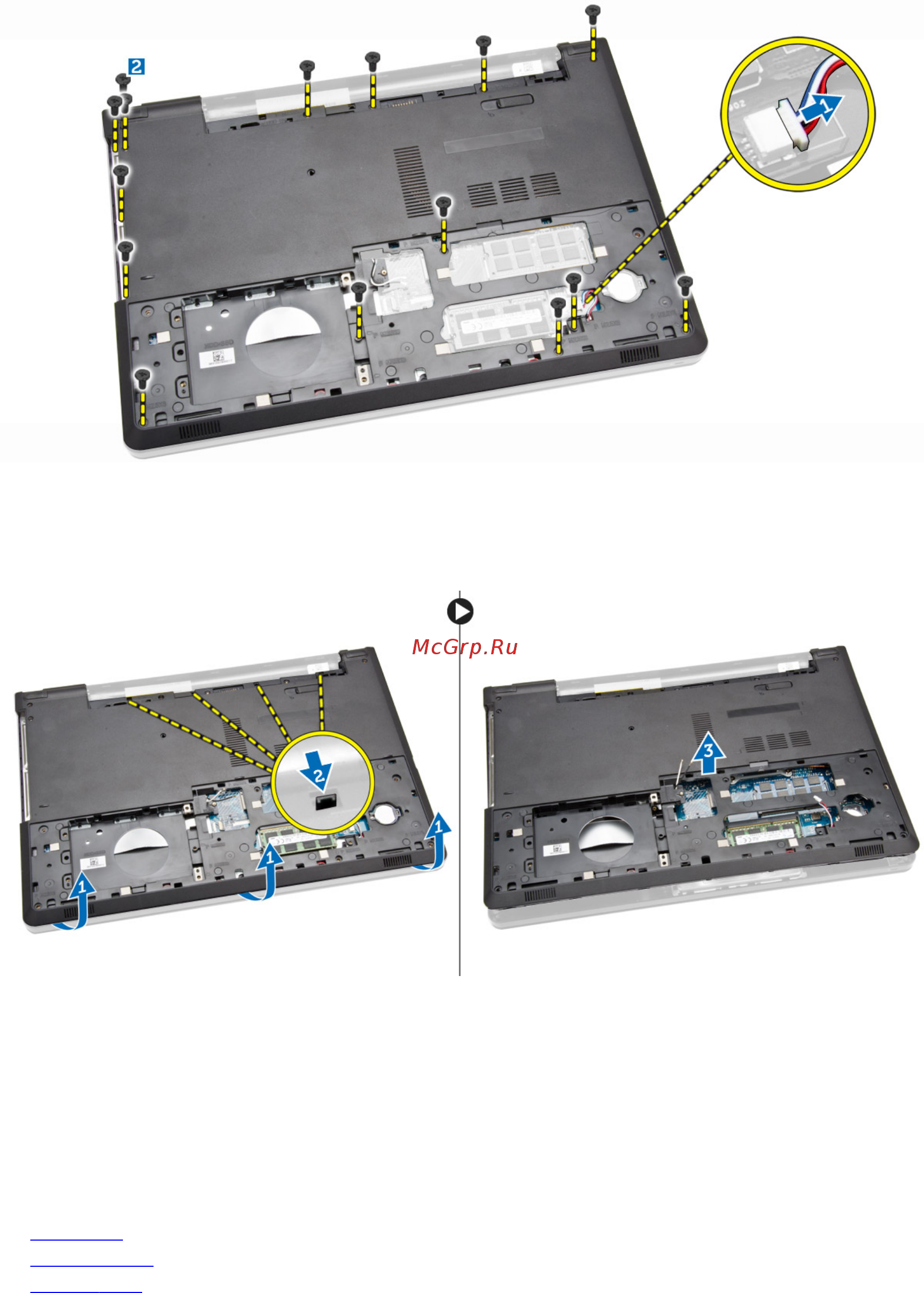 Dell vostro 3558, 3558-8211 [17/51] Установка нижней крышки