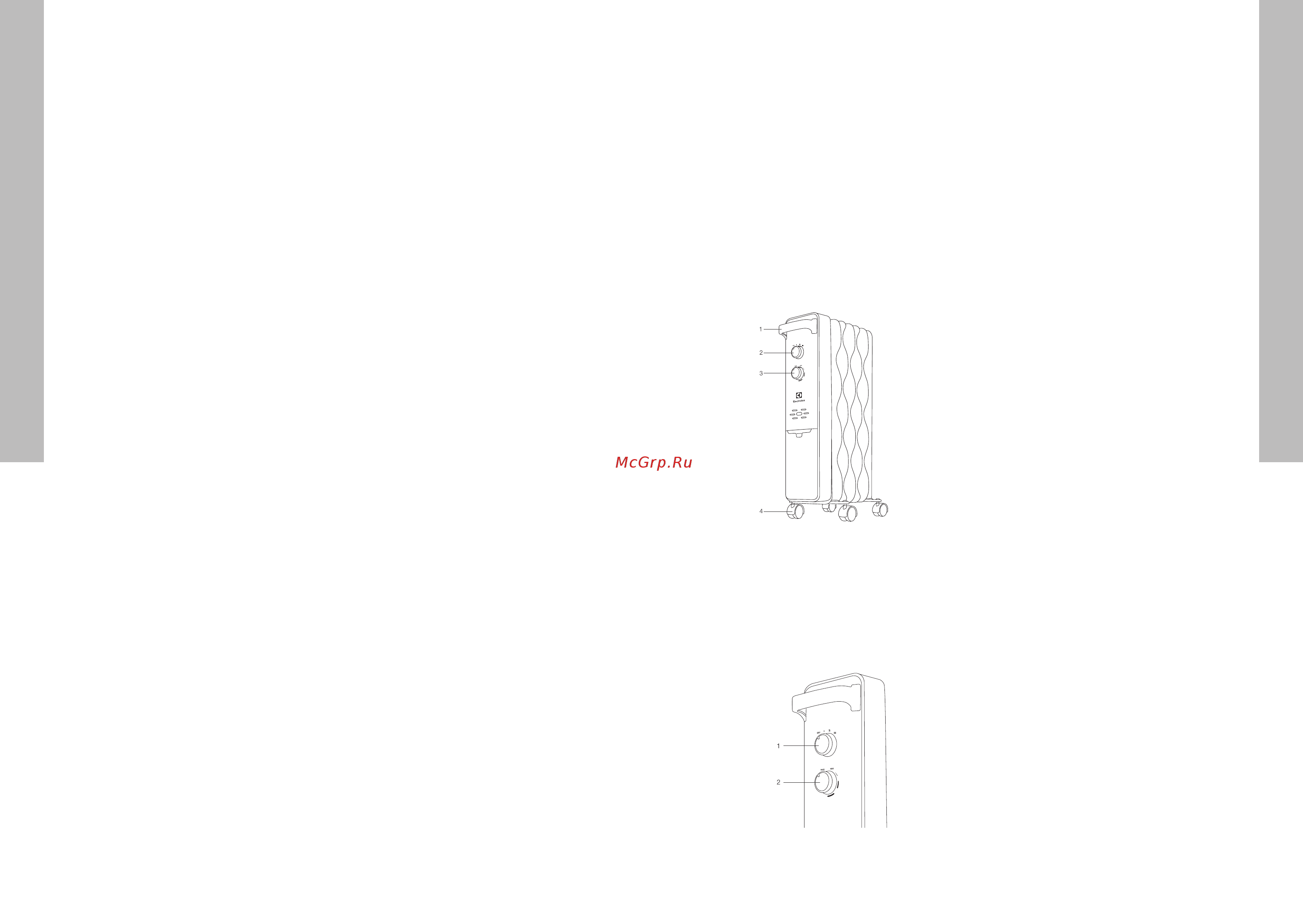 Electrolux eoh/m-9157 [2/7] Панель управления прибора