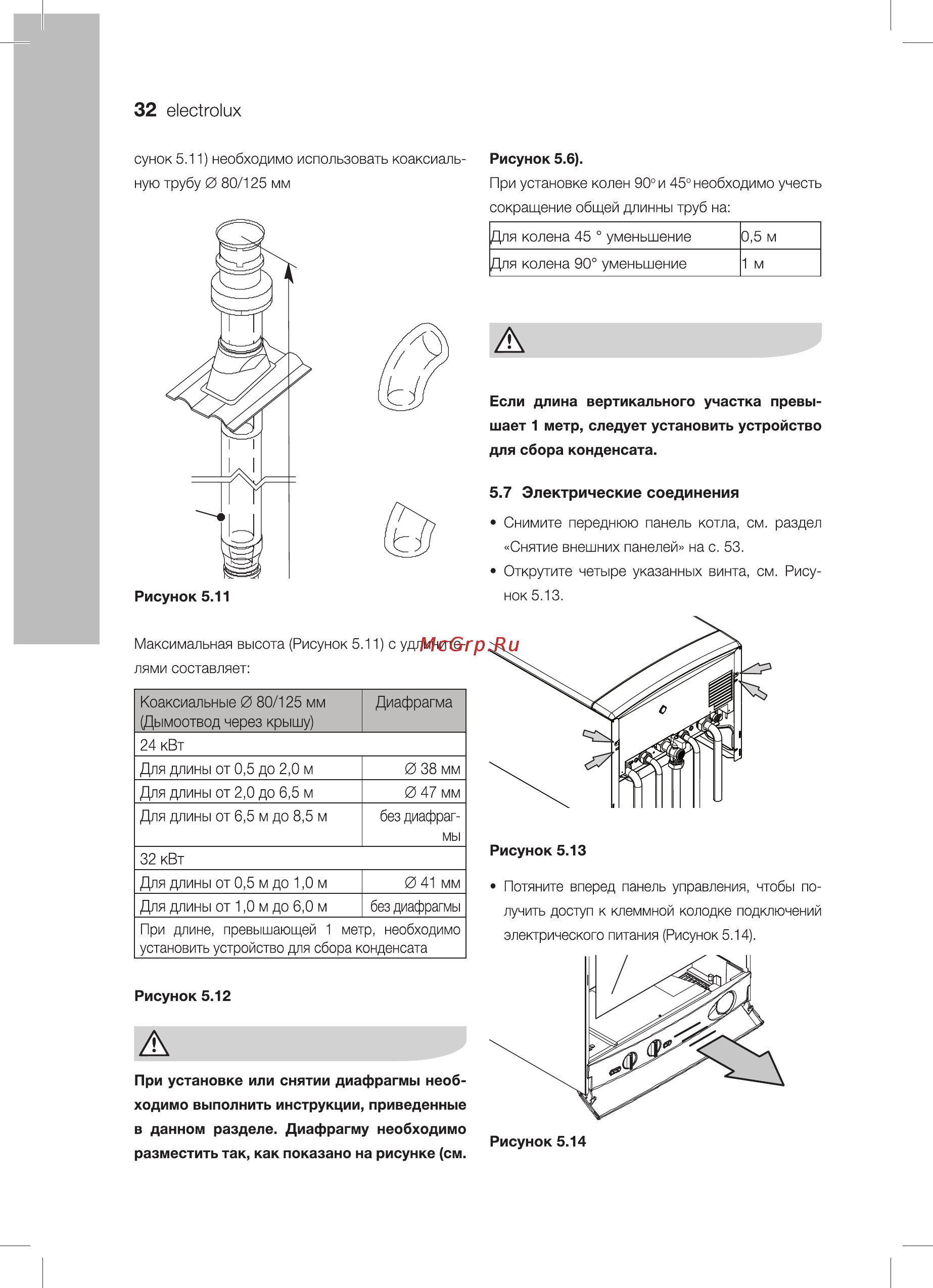 Electrolux quantum 24fi Инструкция по эксплуатации онлайн [32/64] 181535
