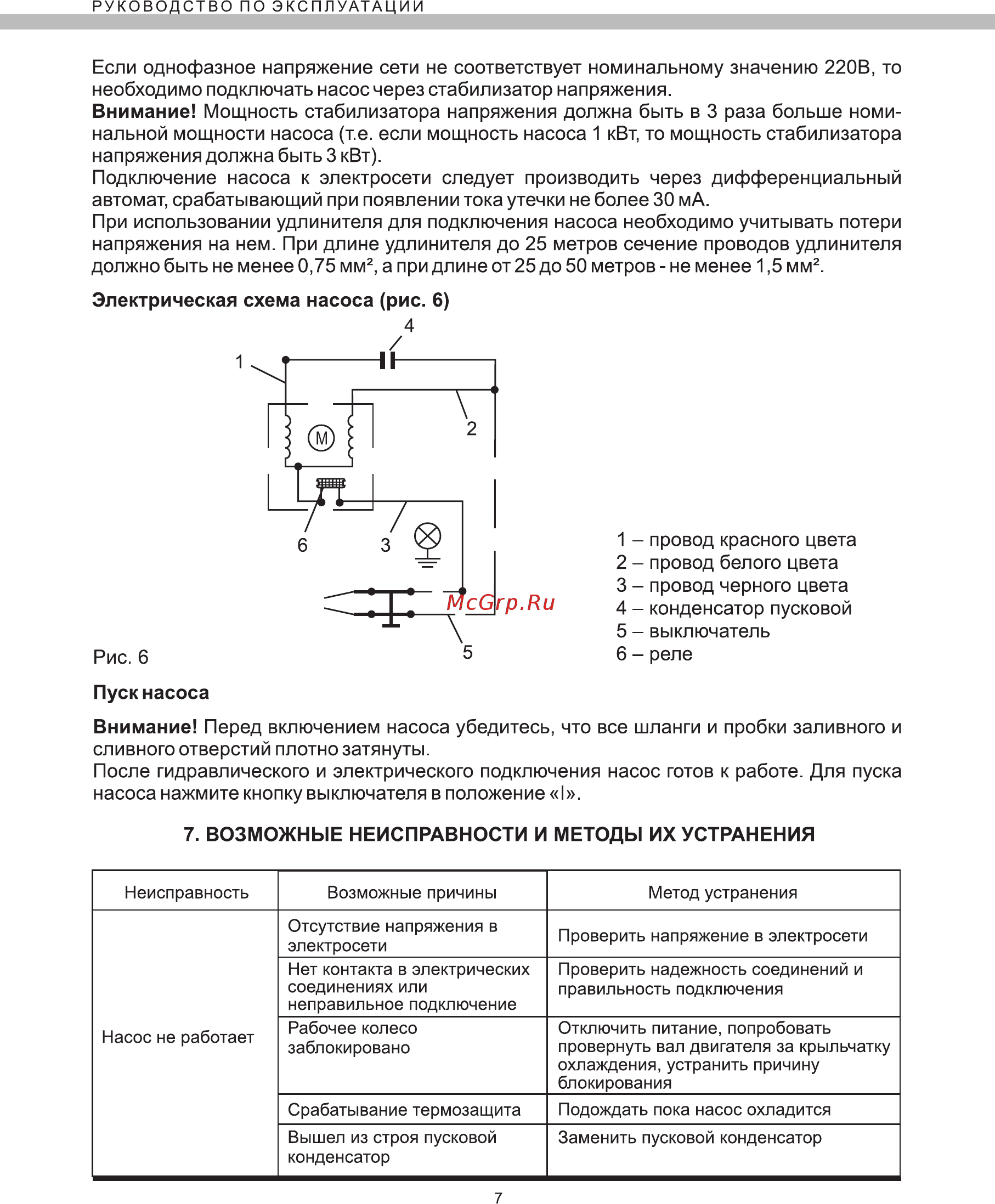 Elitech НС 600П Руководство по эксплуатации онлайн [8/12] 188277