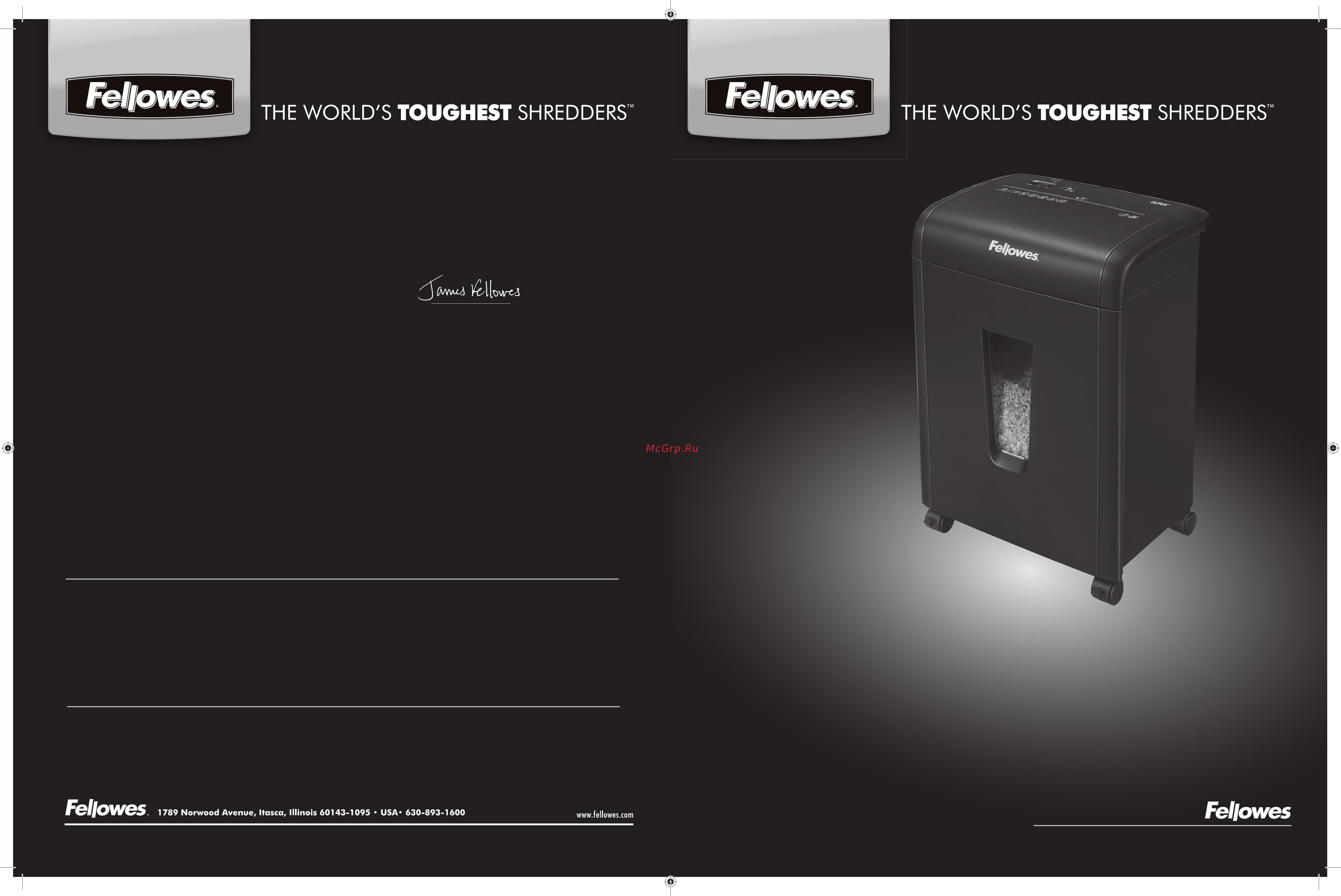 Fellowes Shredder 62MC FS-46852 Инструкция по эксплуатации онлайн