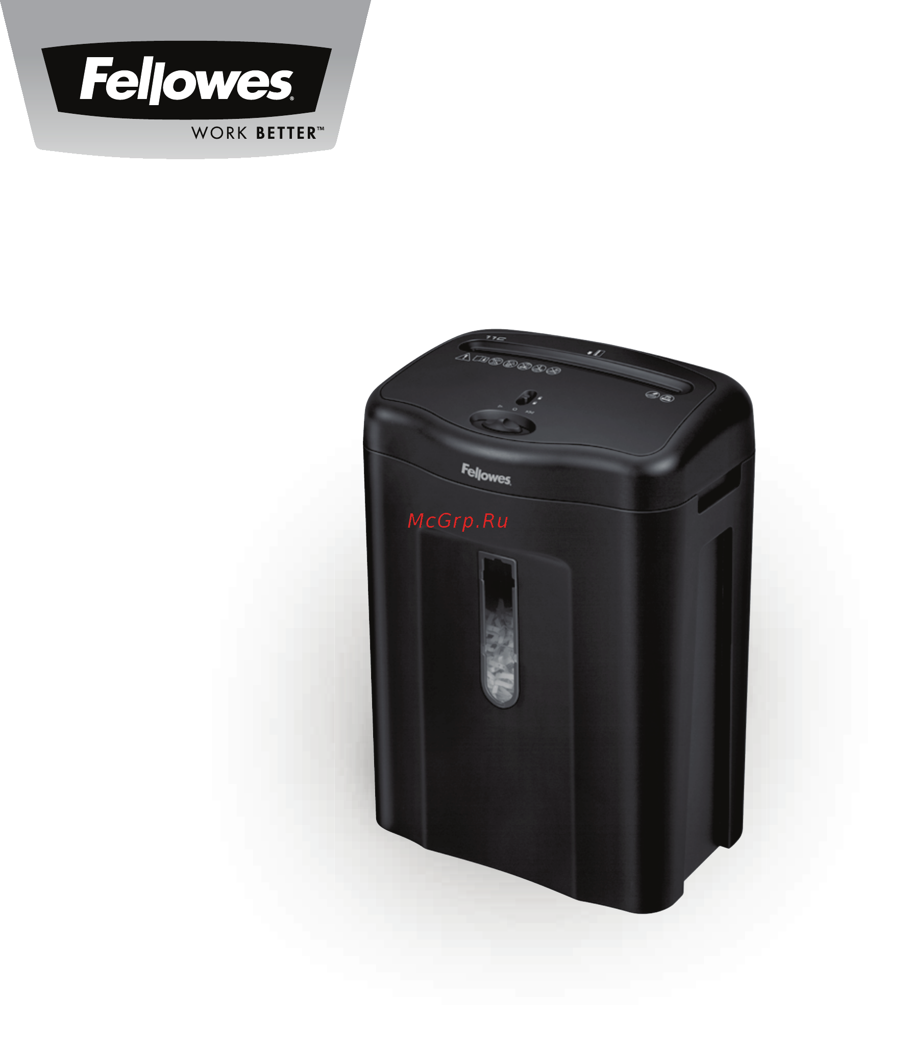 Fellowes powershred 11c Инструкция по эксплуатации онлайн