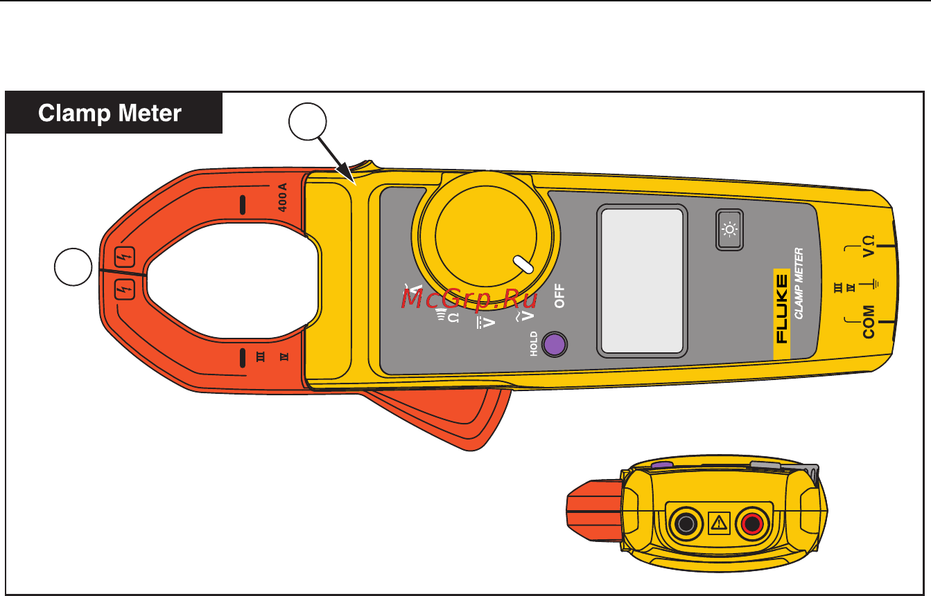 Fluke 302+ [16/24] Токоизмерительные клещи