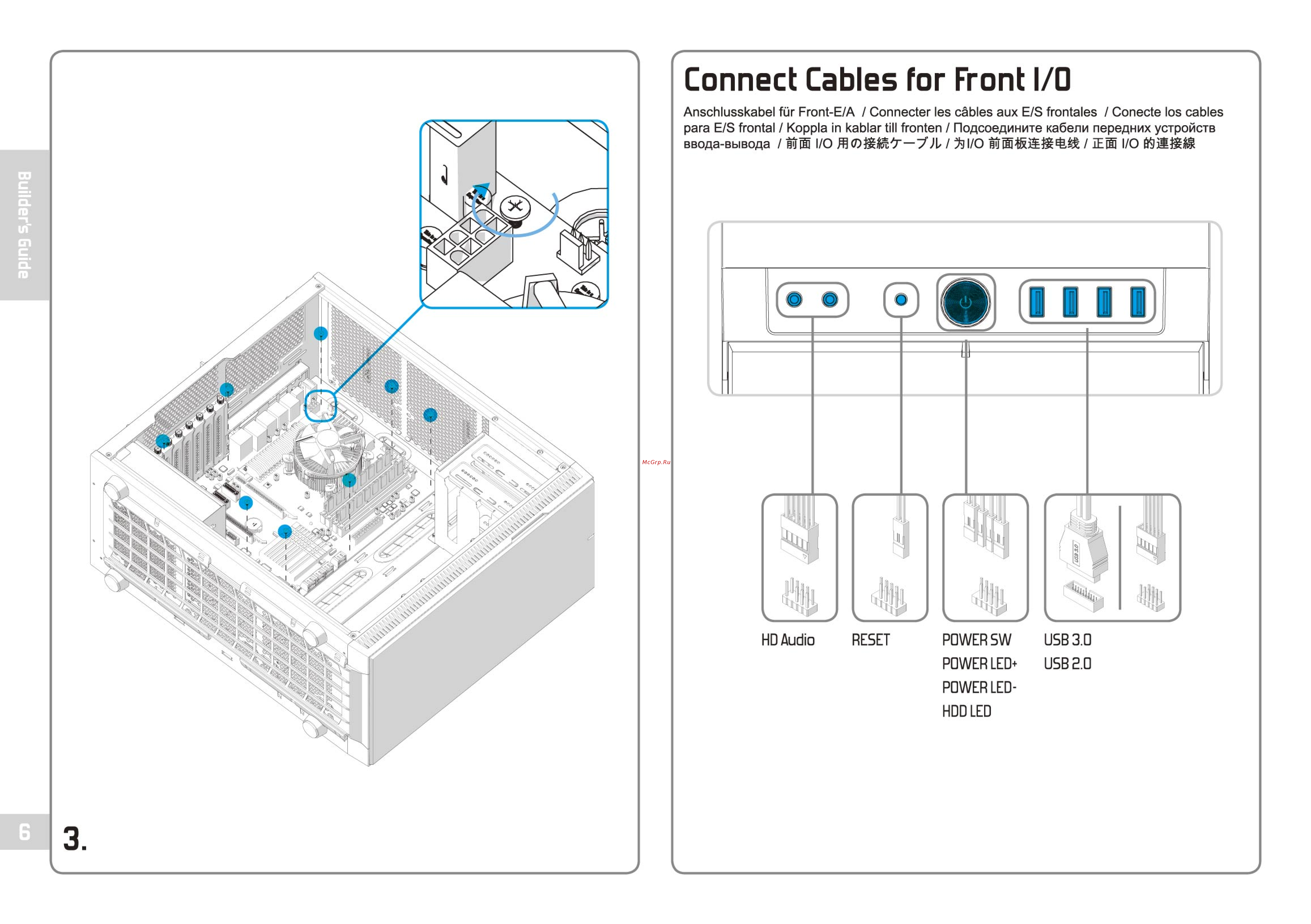 Fractal Design define r5, fd-ca-def-r5-ti, w/o psu, titanium [10/40] Connect cables for front i o