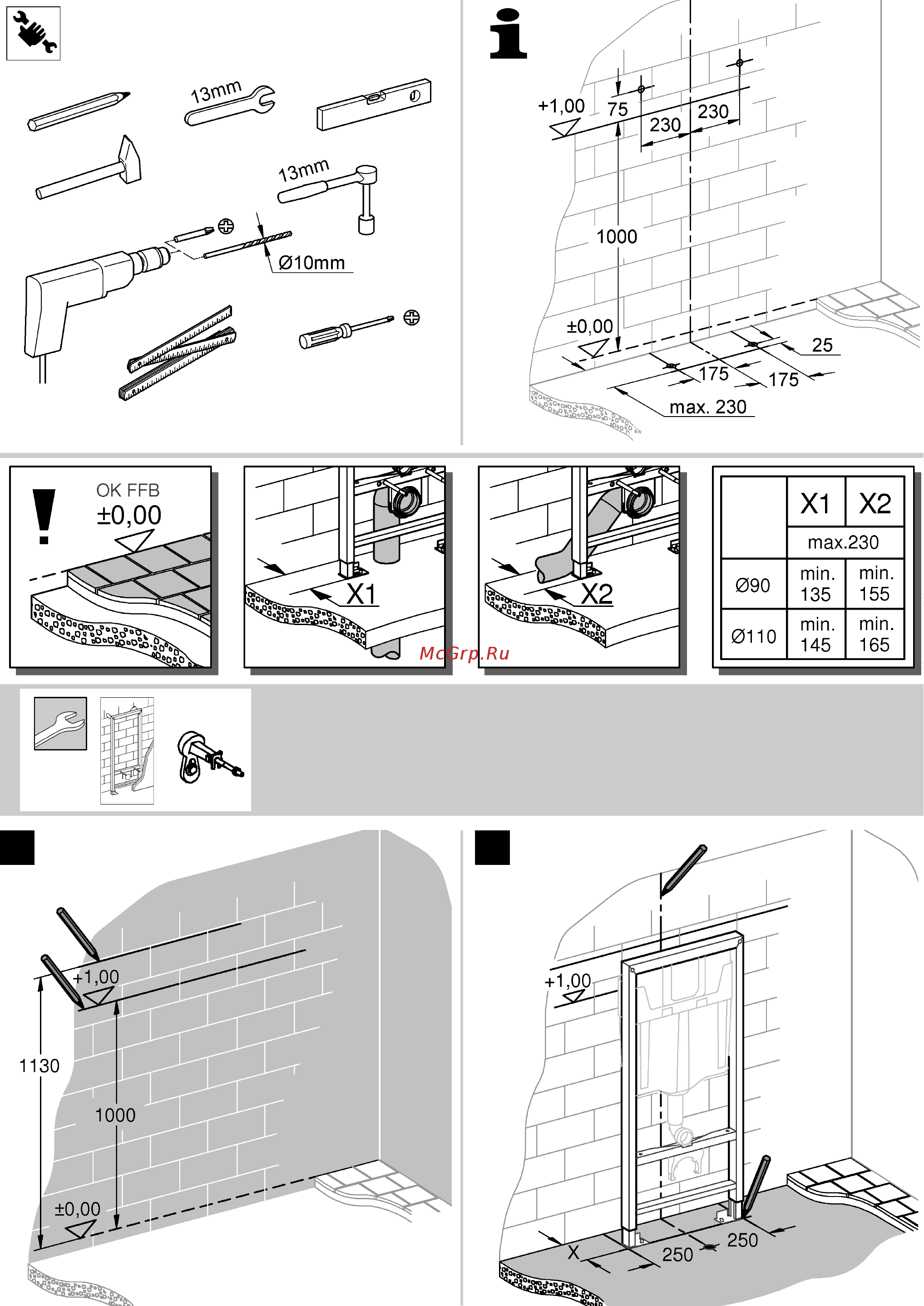 Grohe rapid sl 38772001 Инструкция по эксплуатации онлайн [3/10] 181747