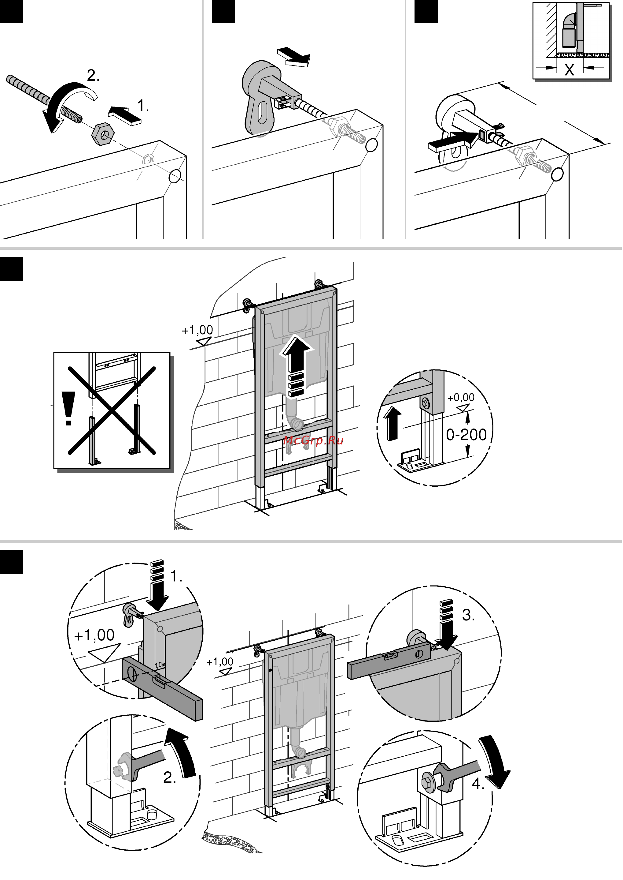 Grohe rapid sl 38722001 Инструкция по эксплуатации онлайн [4/10] 181746