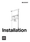 Geberit duofix 111.434.00.1 Инструкция по эксплуатации