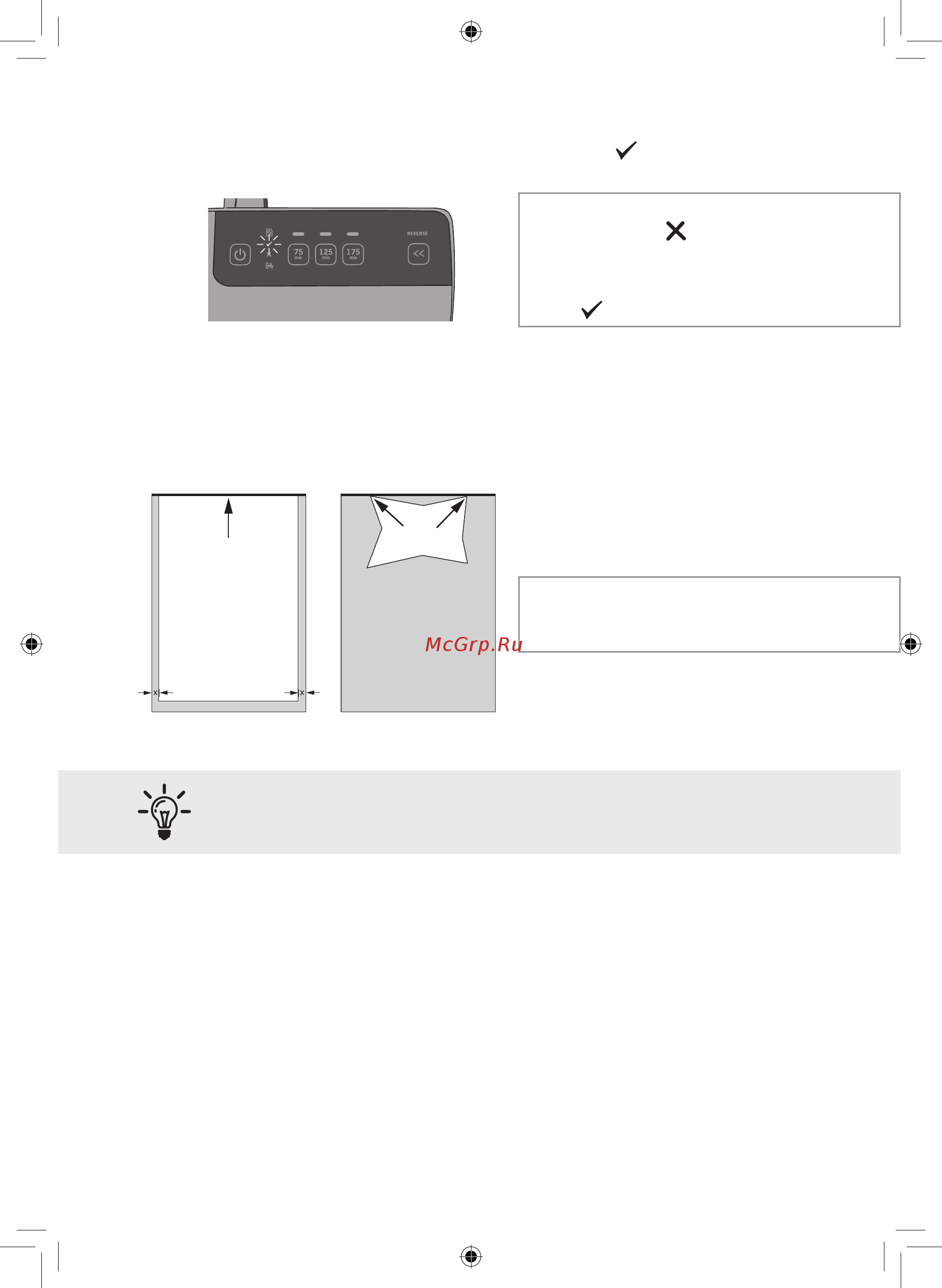 GBC Fusion 3000L [31/108] Het document in de lamineertas steken